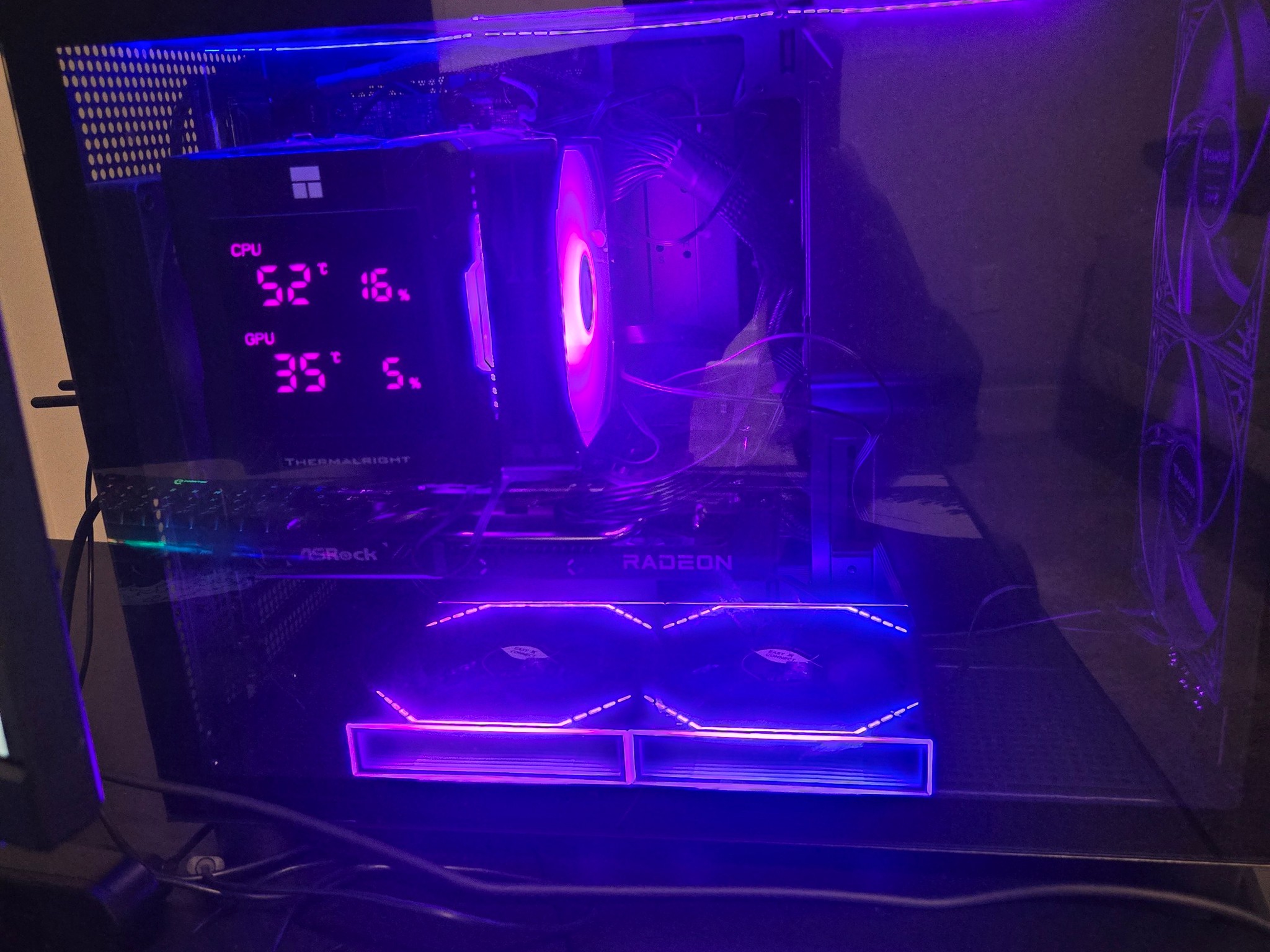 Radeon RX 9060 XT 16GB Custom Gaming PC - Ryzen 7 9800X3D, 2TB NVMe SSD
