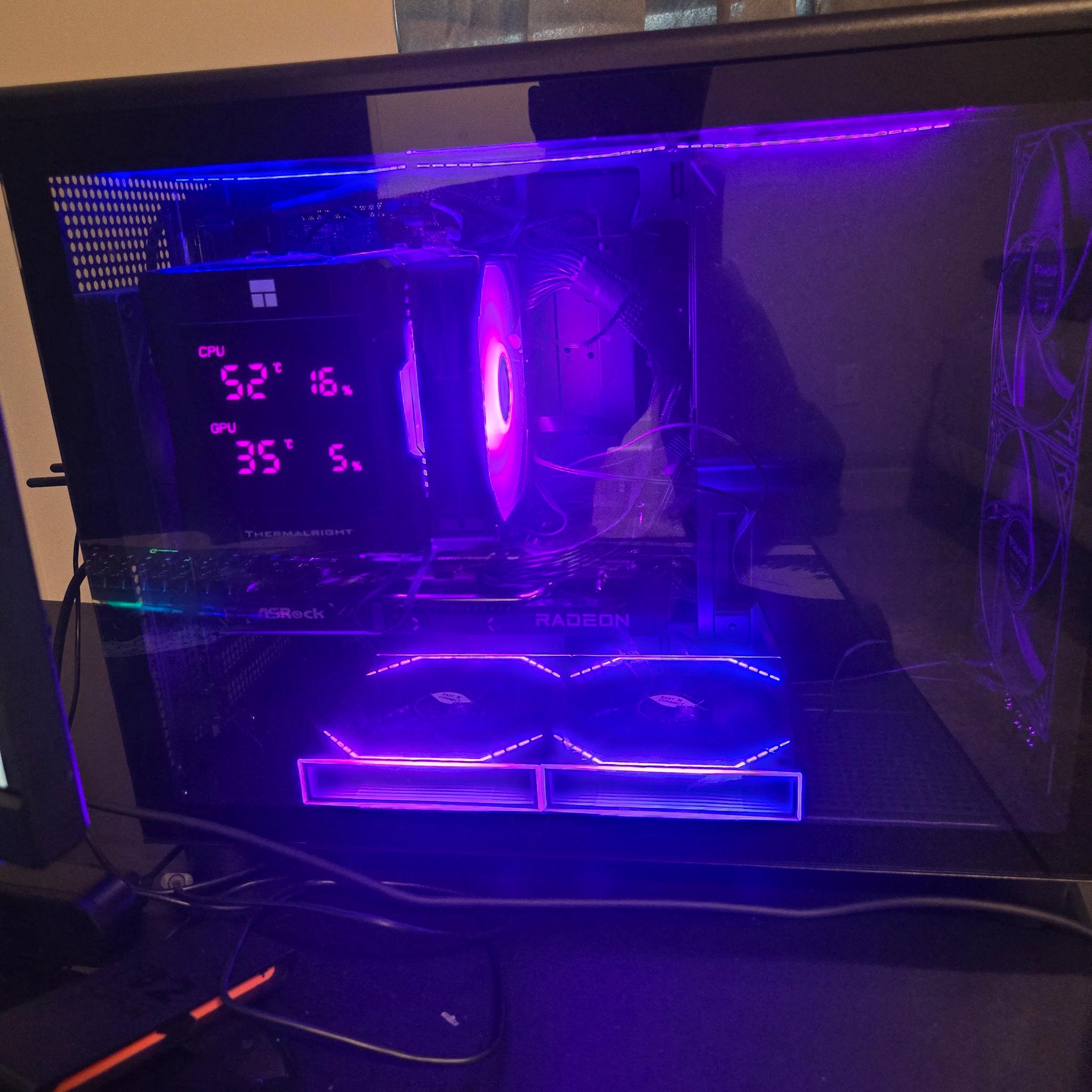 Radeon RX 9060 XT 16GB Custom Gaming PC - Ryzen 7 9800X3D, 2TB NVMe SSD