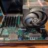 COMBO: Asrock WRX80D8-2T w/AMD Threadripper 5995wx w/Crucial 256gb DDR4 3200MHz ECC w/Arctic Cooler
