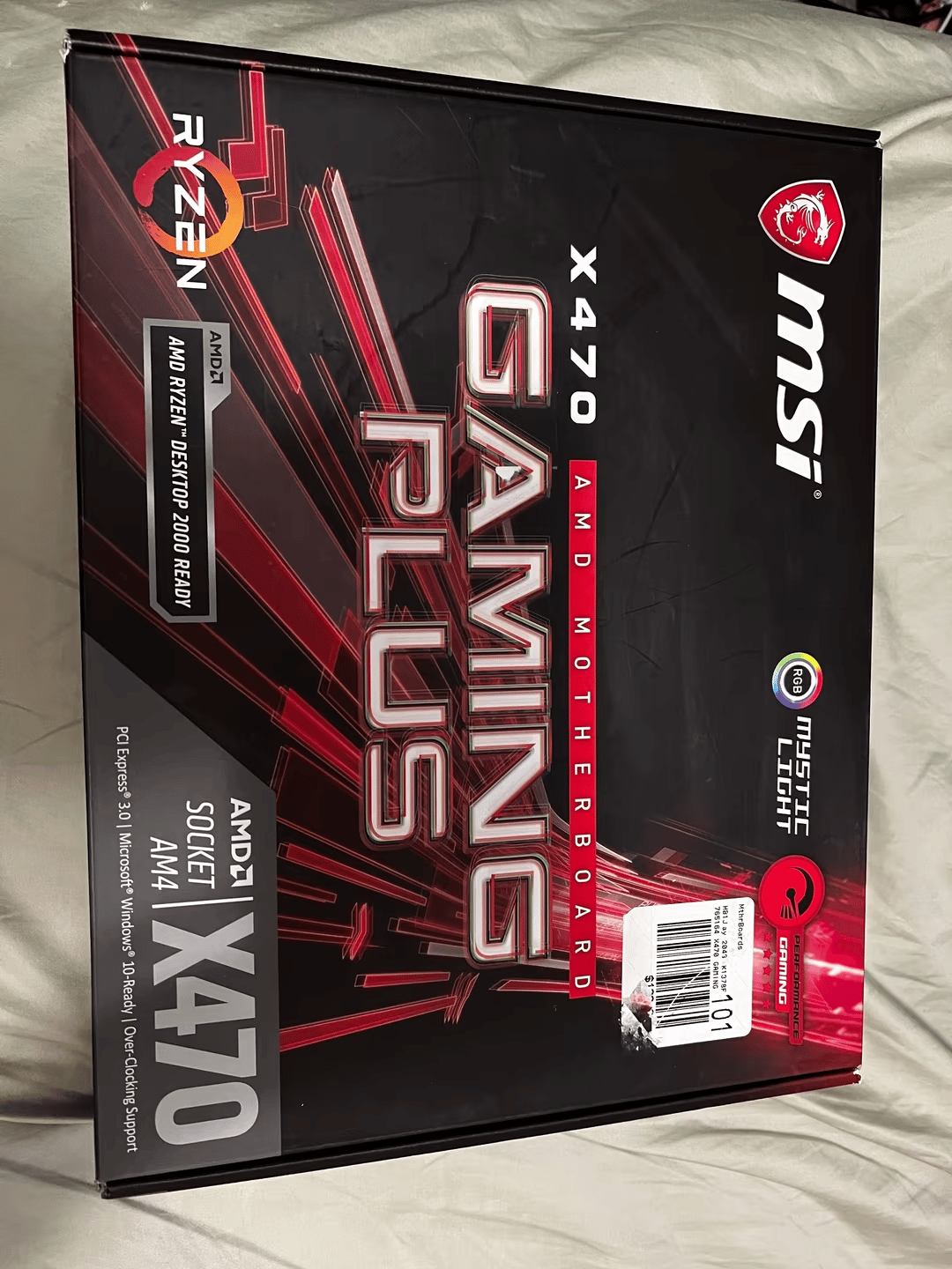 Used MSI x470 Gaming Plus MOBO ATX 