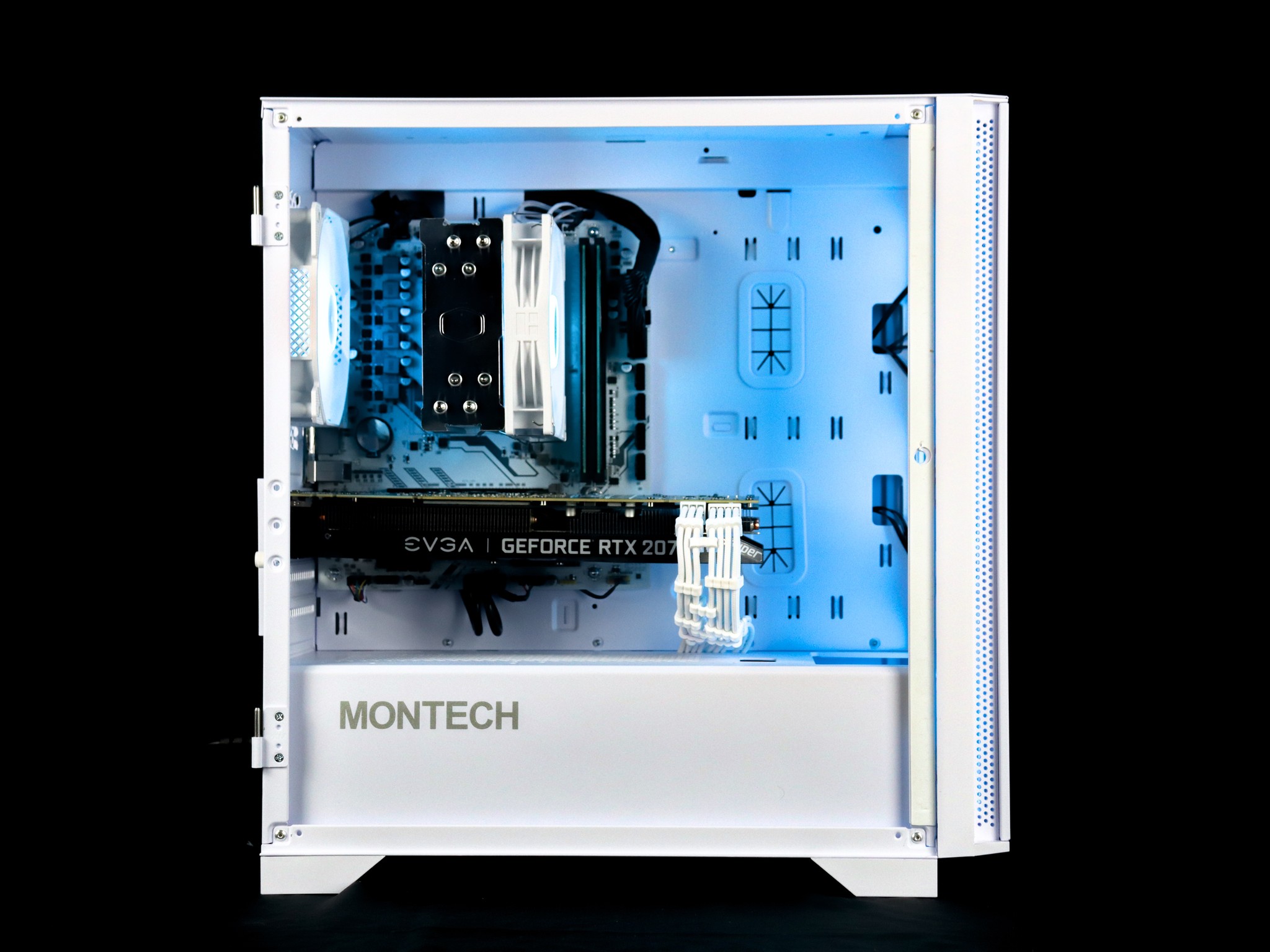 🧊❄️🧊 White Gaming PC – RTX 2070 Super , Ryzen 5 3600, 16GB RAM, 500GB SSD - WiFi, BlueTooth 🧊❄️🧊