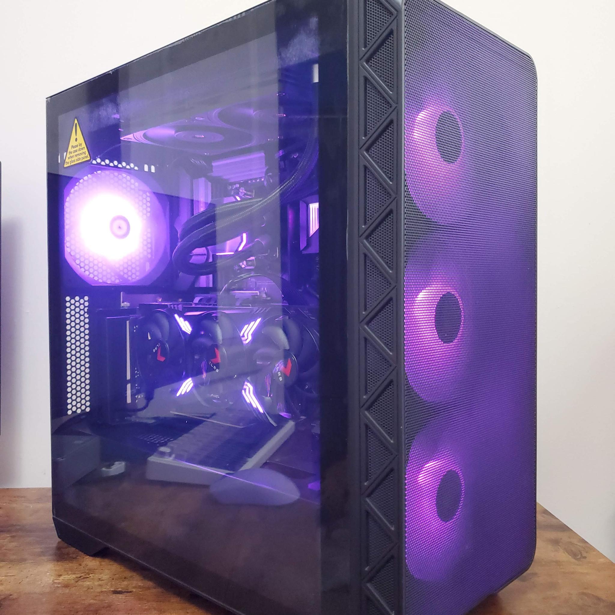 ⚡ Violet Vortex: Ryzen 5 7600X | RTX 4070 | 16GB DDR5 6000 | 1TB NVMe 🚀