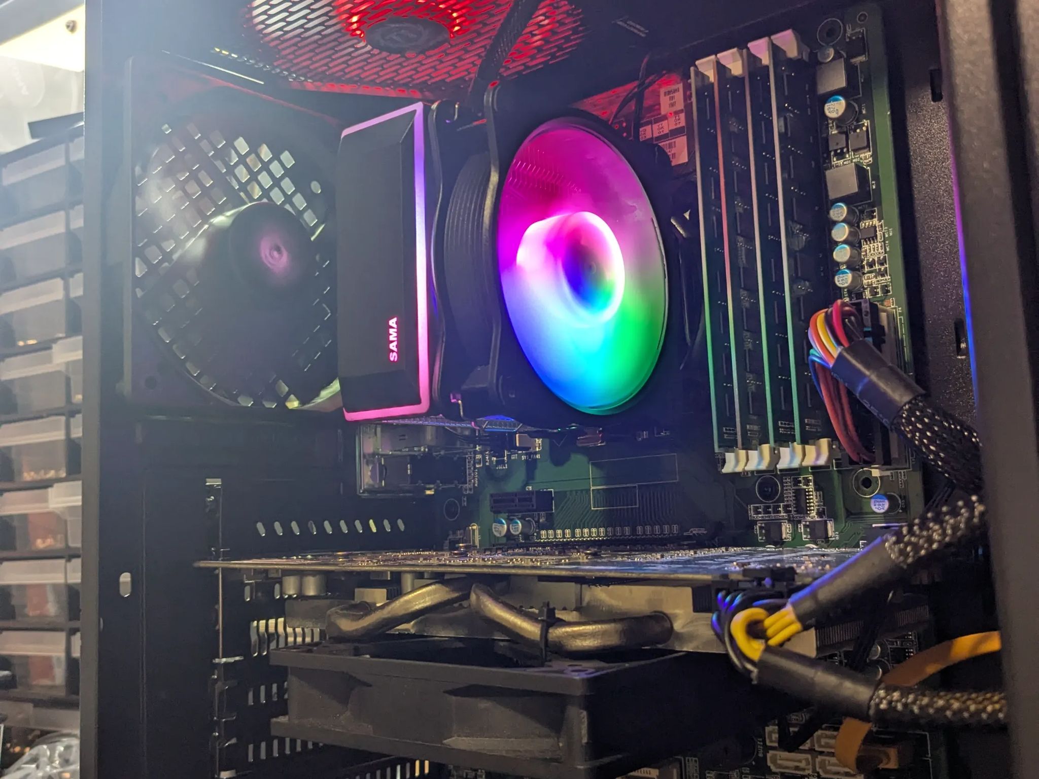 100 FPS Fortnite | 180 Day Warranty | i5-4570S, 16GB RAM, 480GB SSD, RX 480 8GB, RGB, Wifi, Win10
