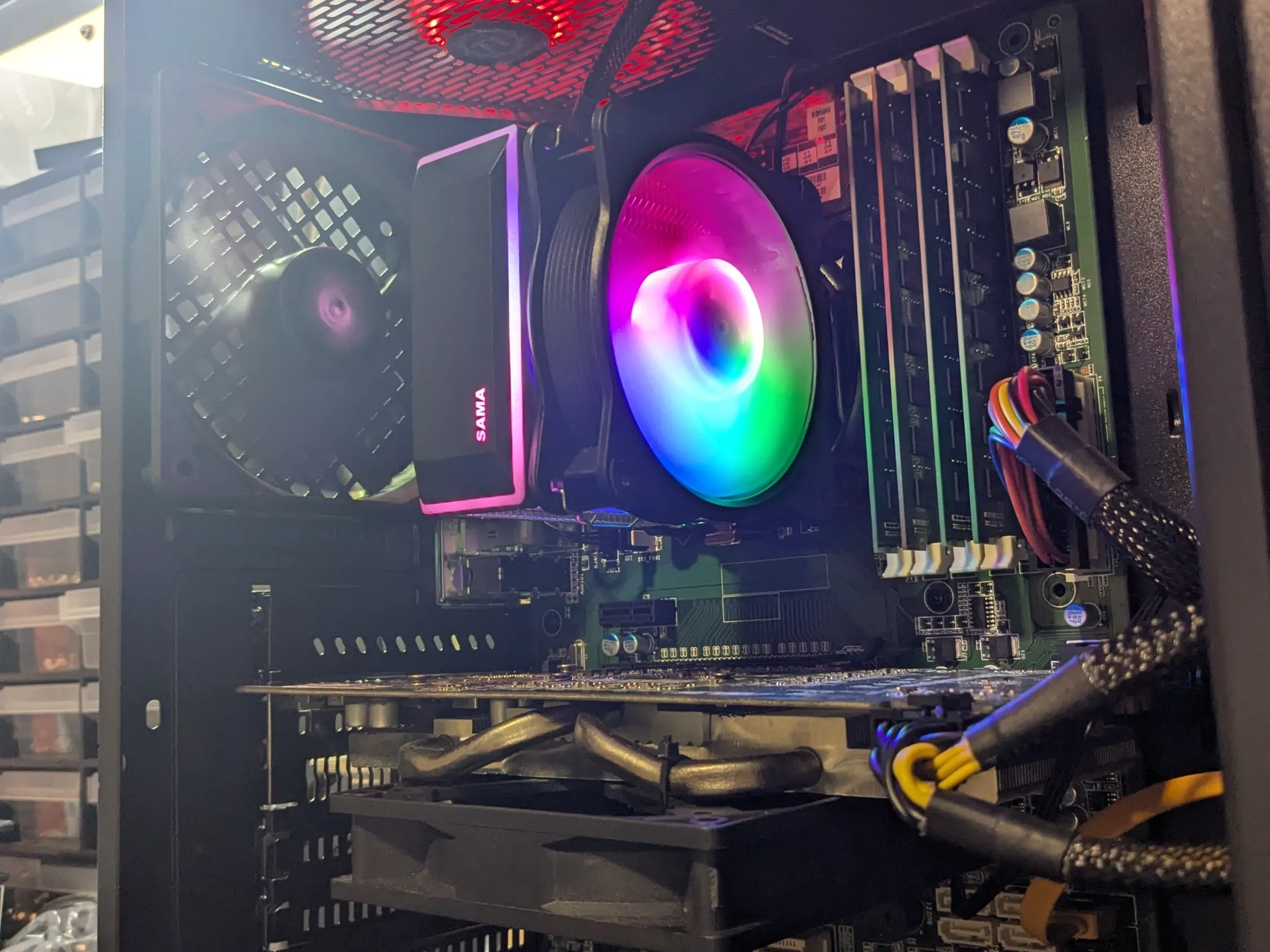 100 FPS Fortnite | 180 Day Warranty | i5-4570S, 16GB RAM, 480GB SSD, RX 480 8GB, RGB, Wifi, Win10