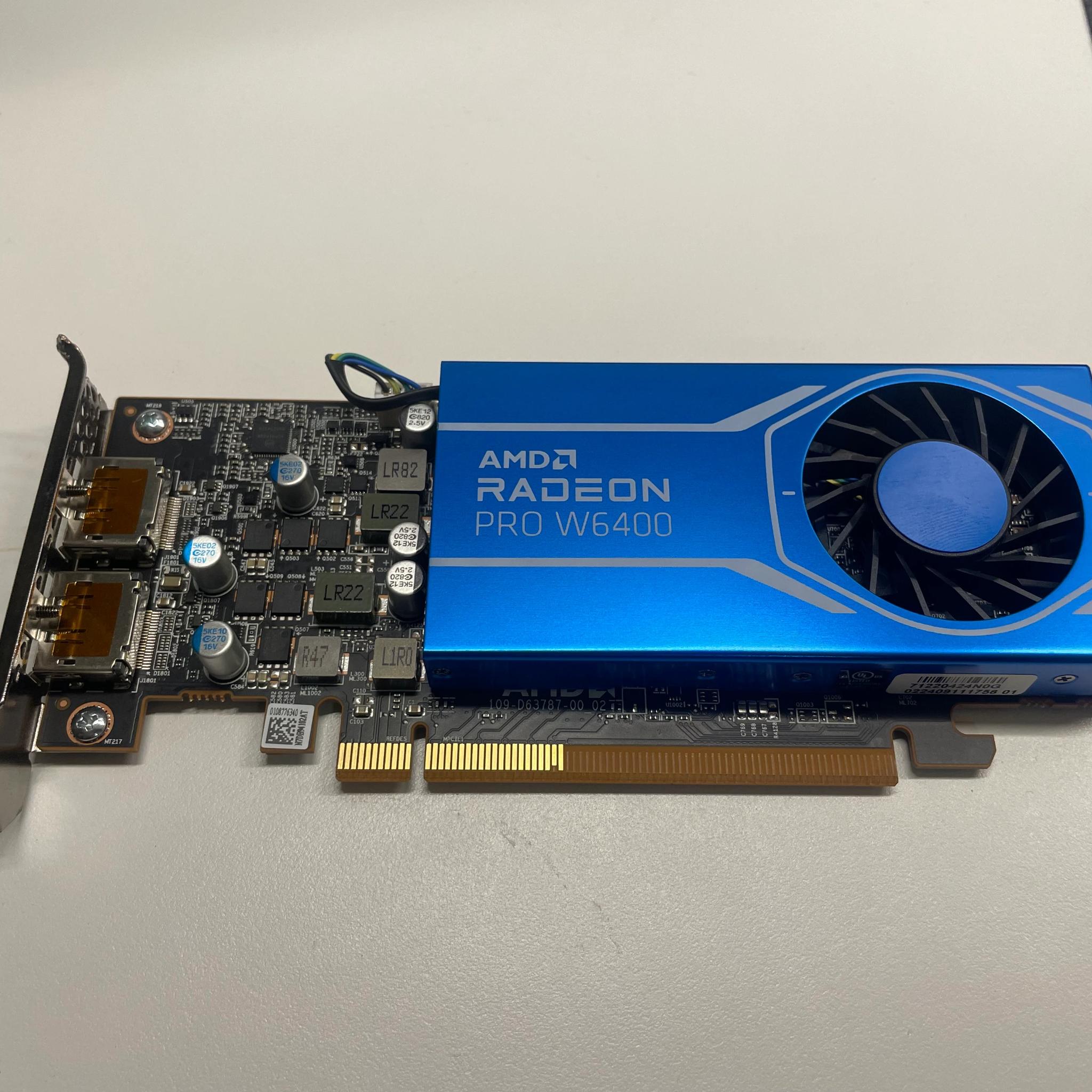 AMD Radeon PRO W6400 (4GB DDR6)