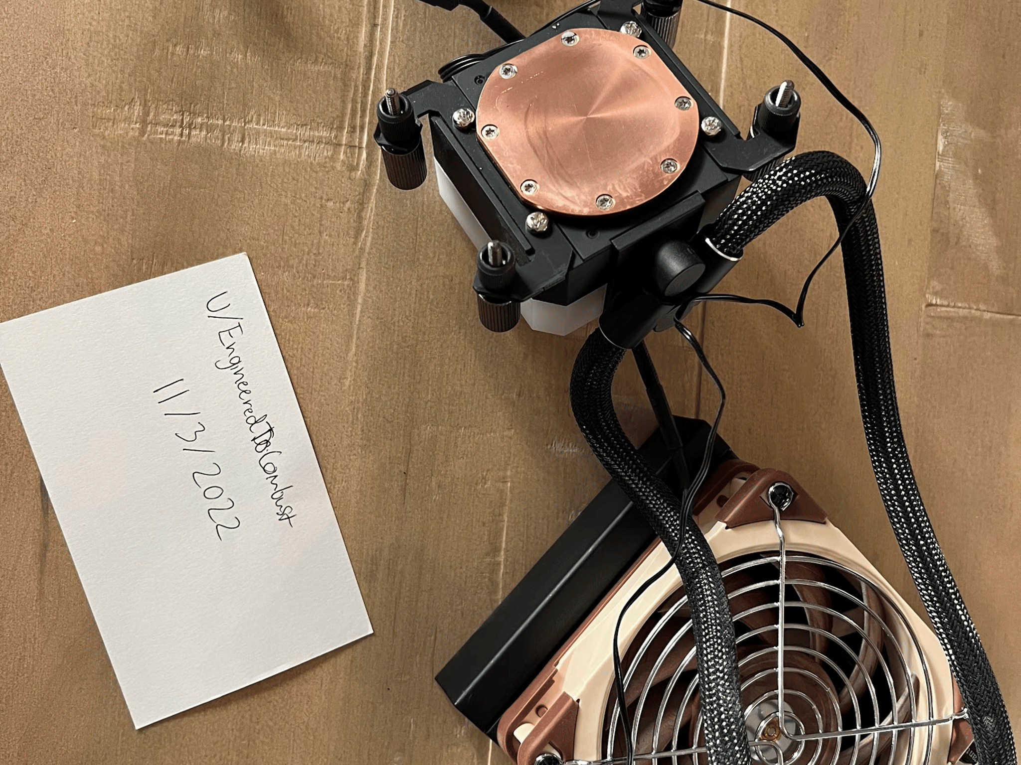 EK AIO 120 w/ Noctua NF-A12x25 PWM Fan