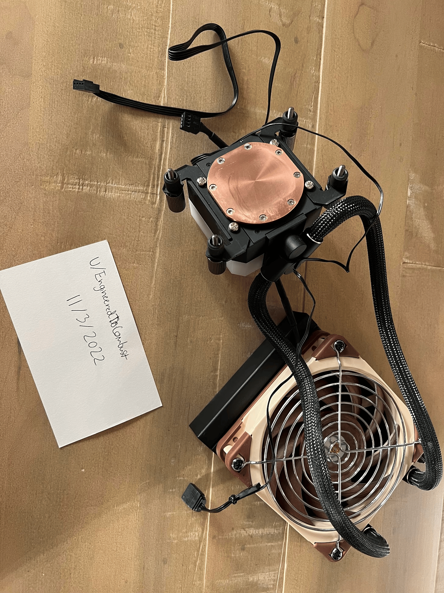 EK AIO 120 w/ Noctua NF-A12x25 PWM Fan