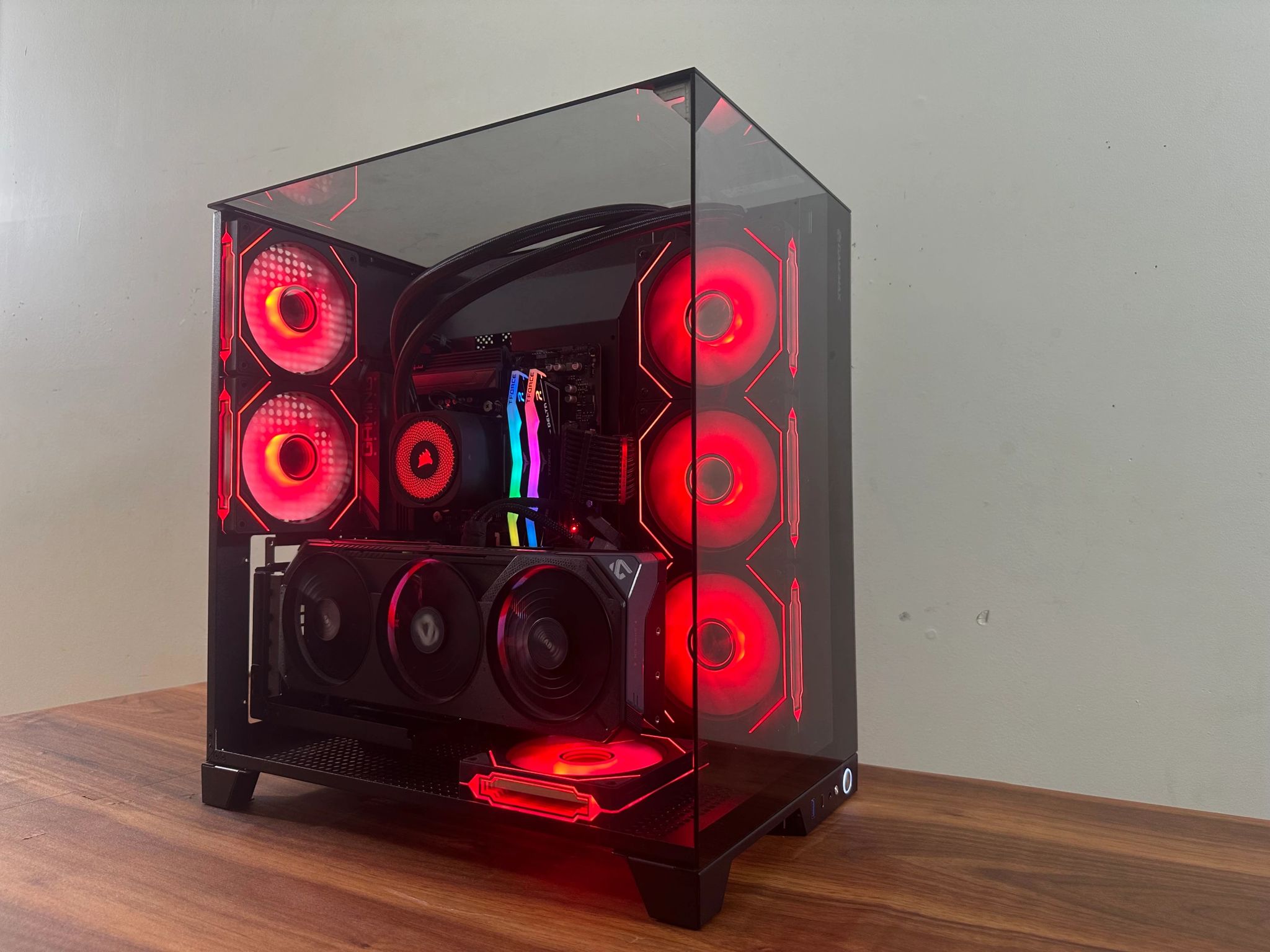 🔥"The Obsidian Core" RTX 5070 | Ryzen 7800X3D | 32GB DDR5 | 2TB | Showcase RGB Build