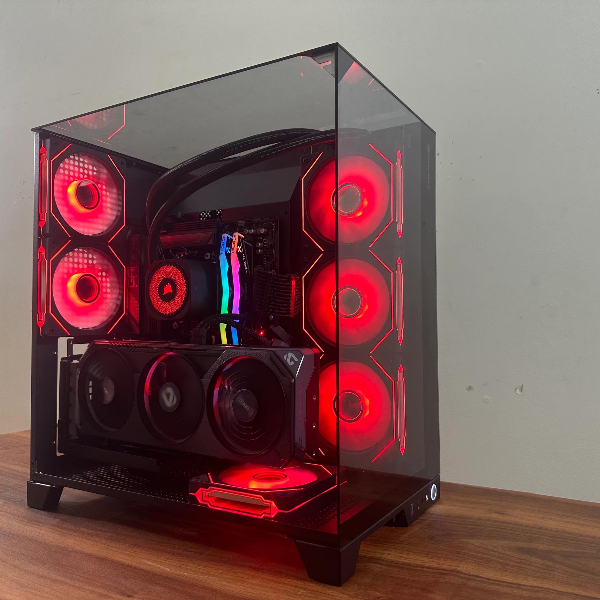 🔥"The Obsidian Core" RTX 5070 | Ryzen 7800X3D | 32GB DDR5 | 2TB | Showcase RGB Build