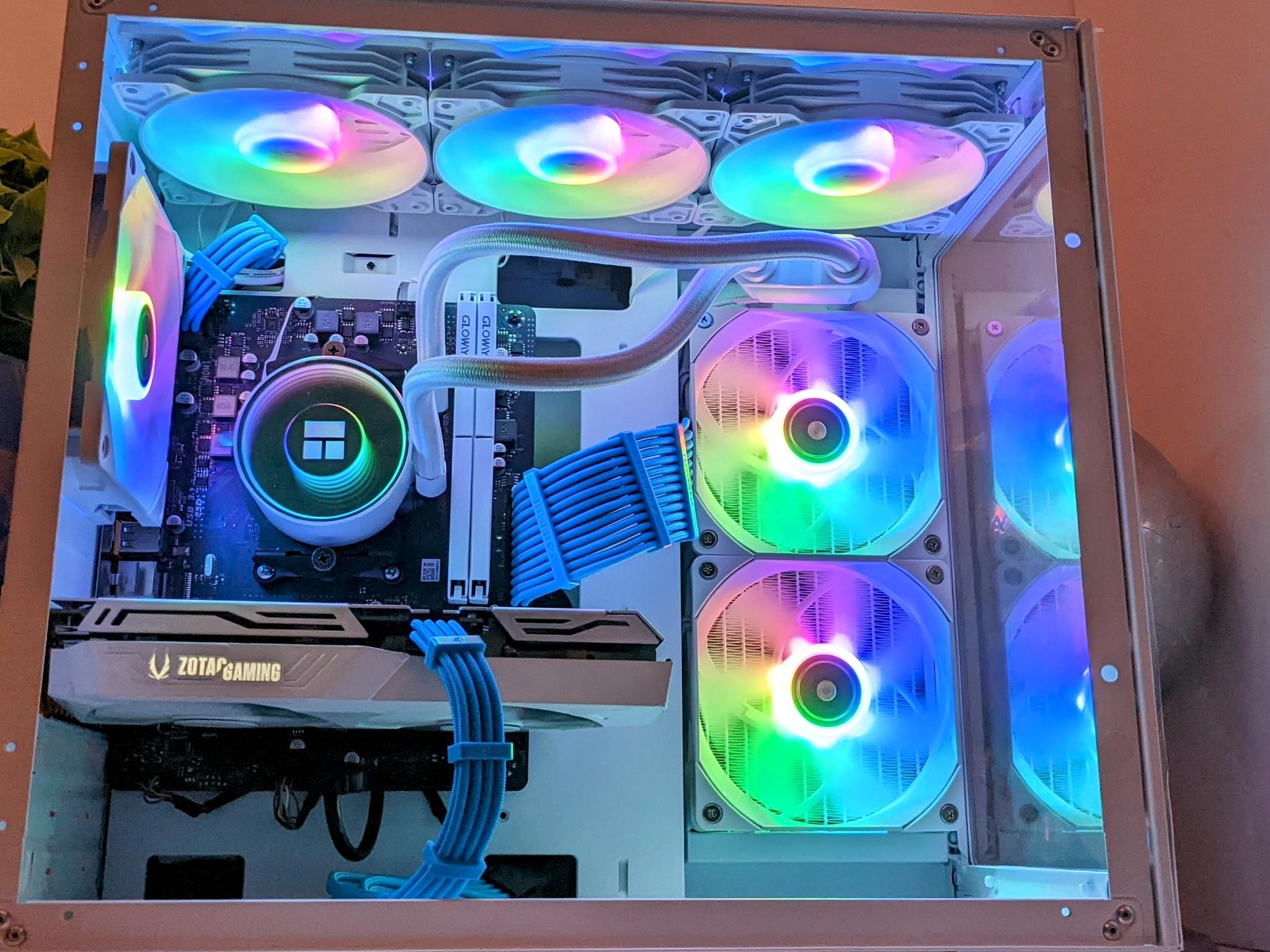 (Liquid🌊Cooled) ⚪️Gaming PC| RTX 3060TI | Ryzen 5@4GHz| 16GB Gloway DDR4 RAM| 800GB SSD| Windows 11