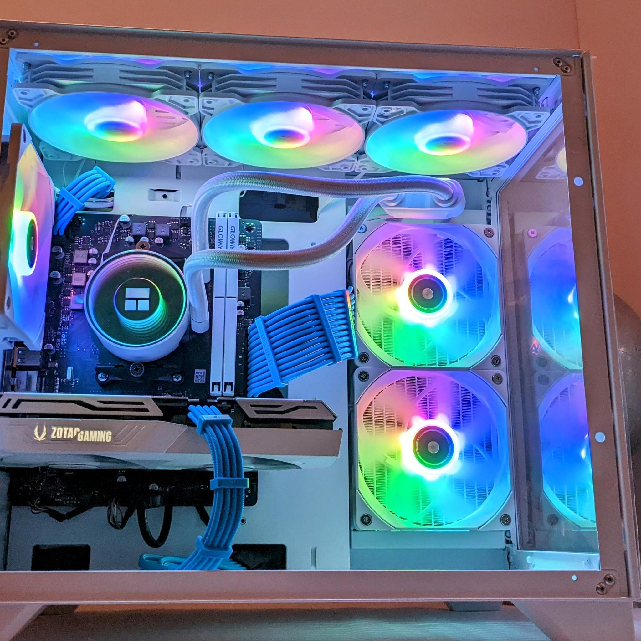 (Liquid🌊Cooled) ⚪️Gaming PC| RTX 3060TI | Ryzen 5@4GHz| 16GB Gloway DDR4 RAM| 800GB SSD| Windows 11