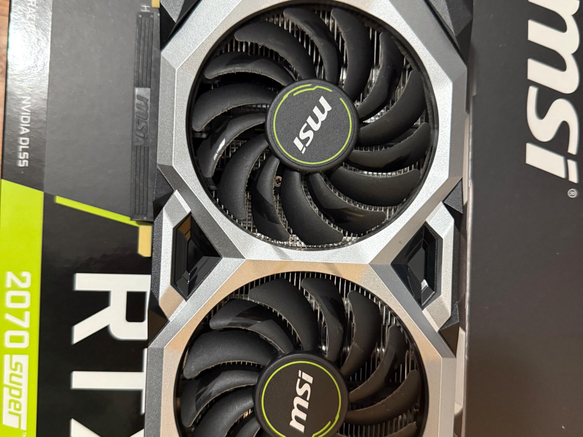 MSI GeForce RTX 2070 SUPER 8GB GDDR6 RTX 2070 SUPER VENTUS OC
