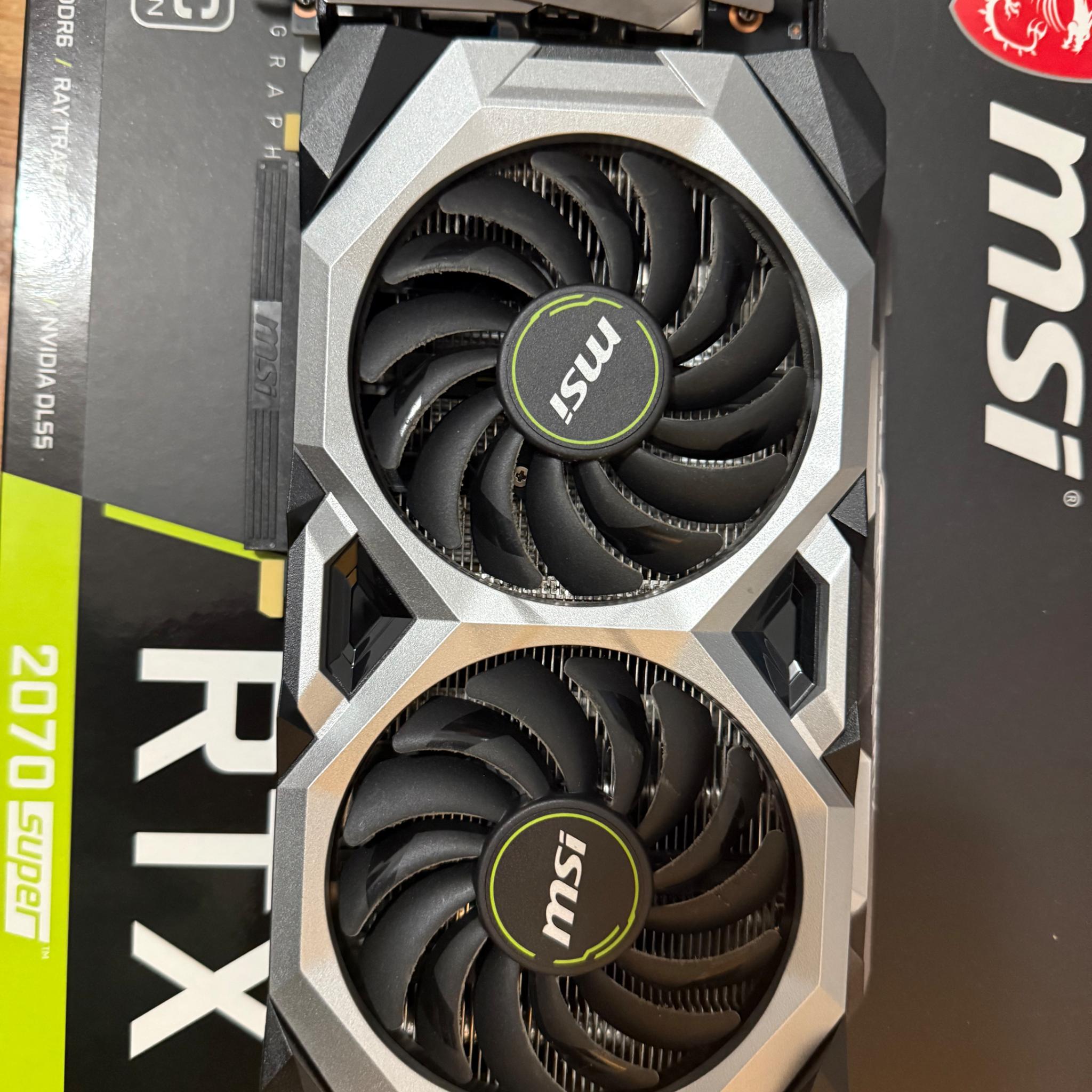 MSI GeForce RTX 2070 SUPER 8GB GDDR6 RTX 2070 SUPER VENTUS OC