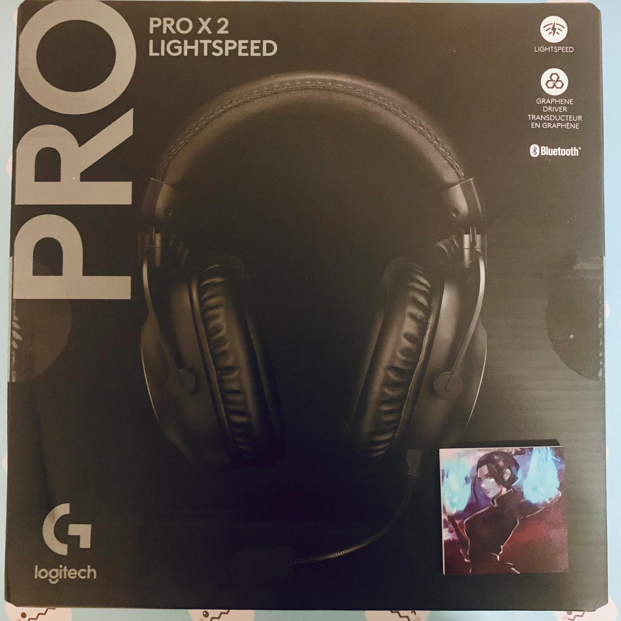 BNIB Logitech G PRO X 2 Lightspeed Wireless Gaming Headset (Black)