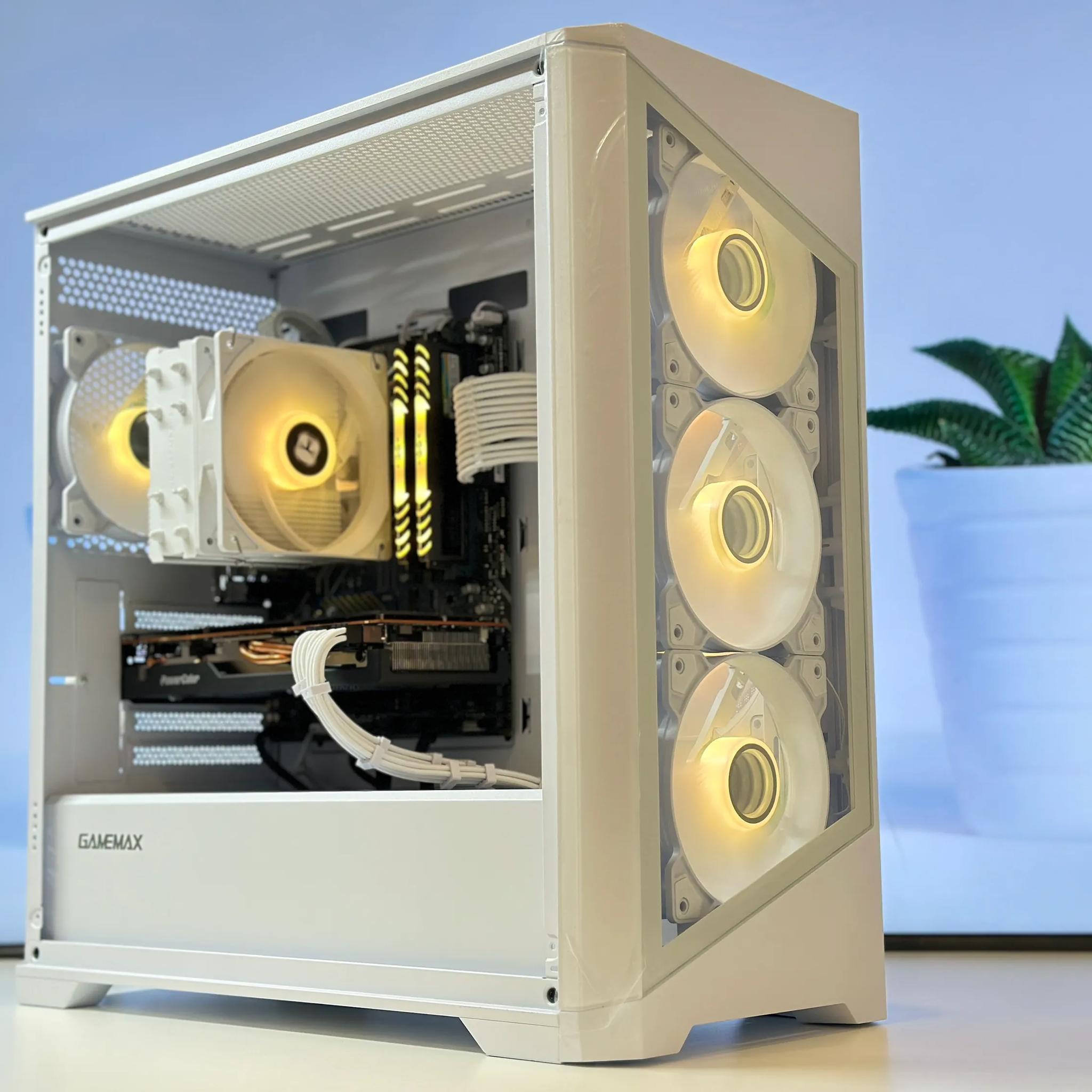 1440P👑 AMD RX 6700 XT 12GB🌨️AMD Ryzen 5 5600 6Core🌨️32GB DDR4🌨️ 1TB SSD NVME