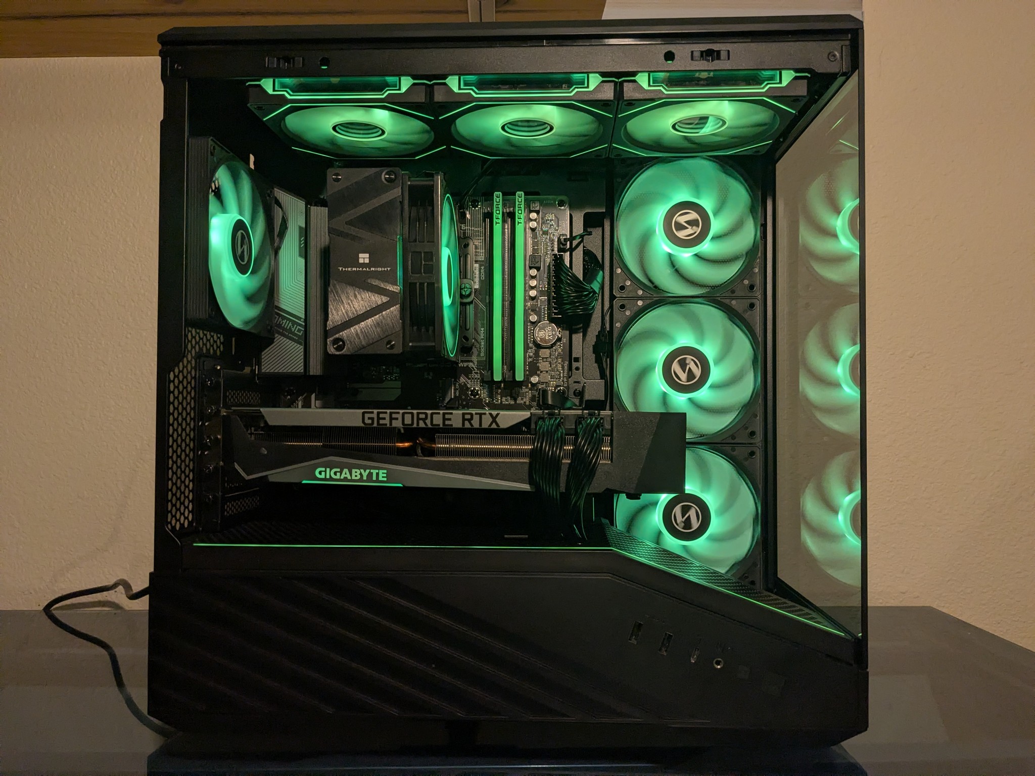 RTX 3070 TI & Ryzen 7 5700G - "The Obsidian 5 v2 1440p Gaming PC" 16gb RAM -  1tb NVME - 750w PSU