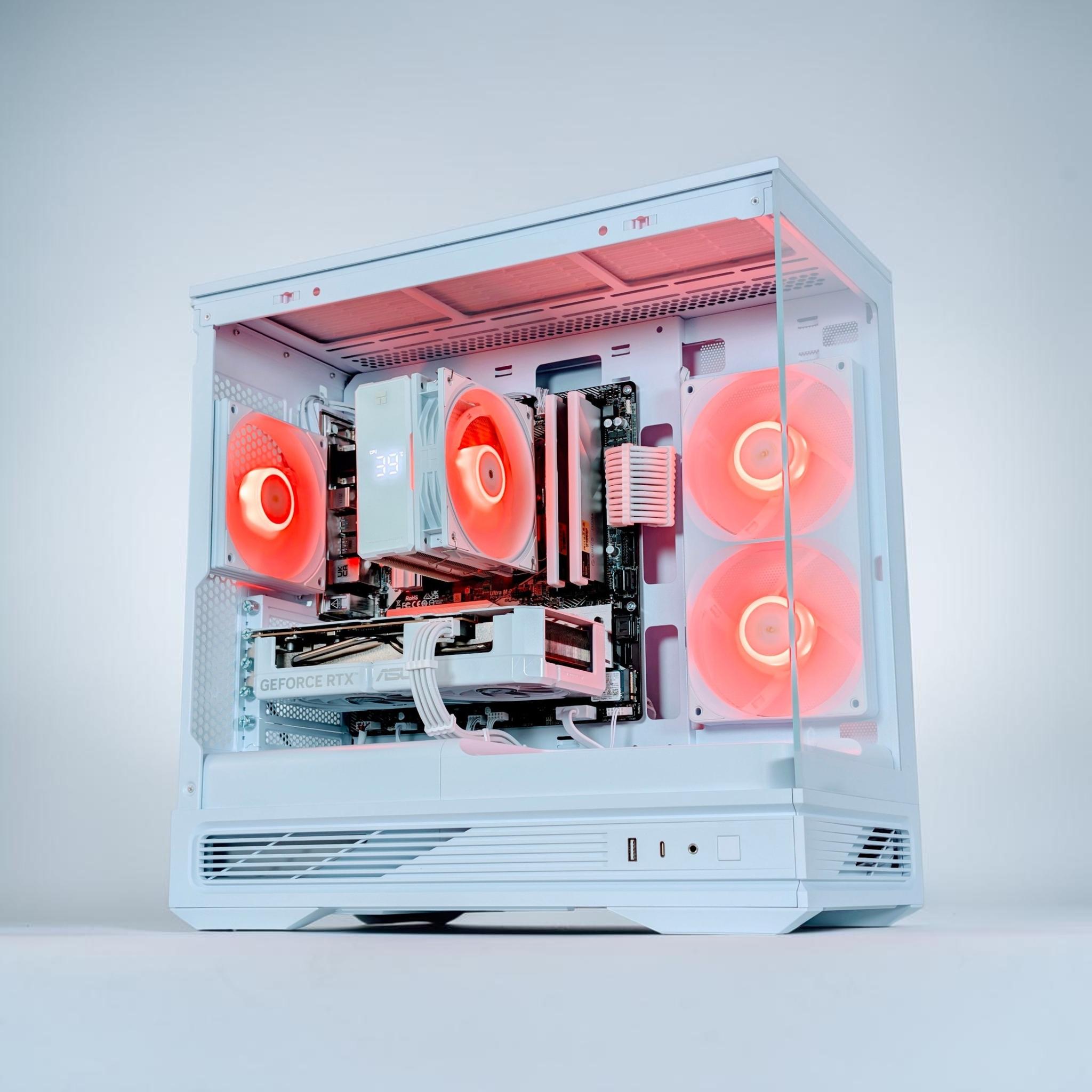 🤍🧊 Iceberg🧊Gaming PC❄️Nvidia RTX 5060 8GB❄️ AMD Ryzen 5 5500❄️16GB DDR4 RAM❄️1 TB