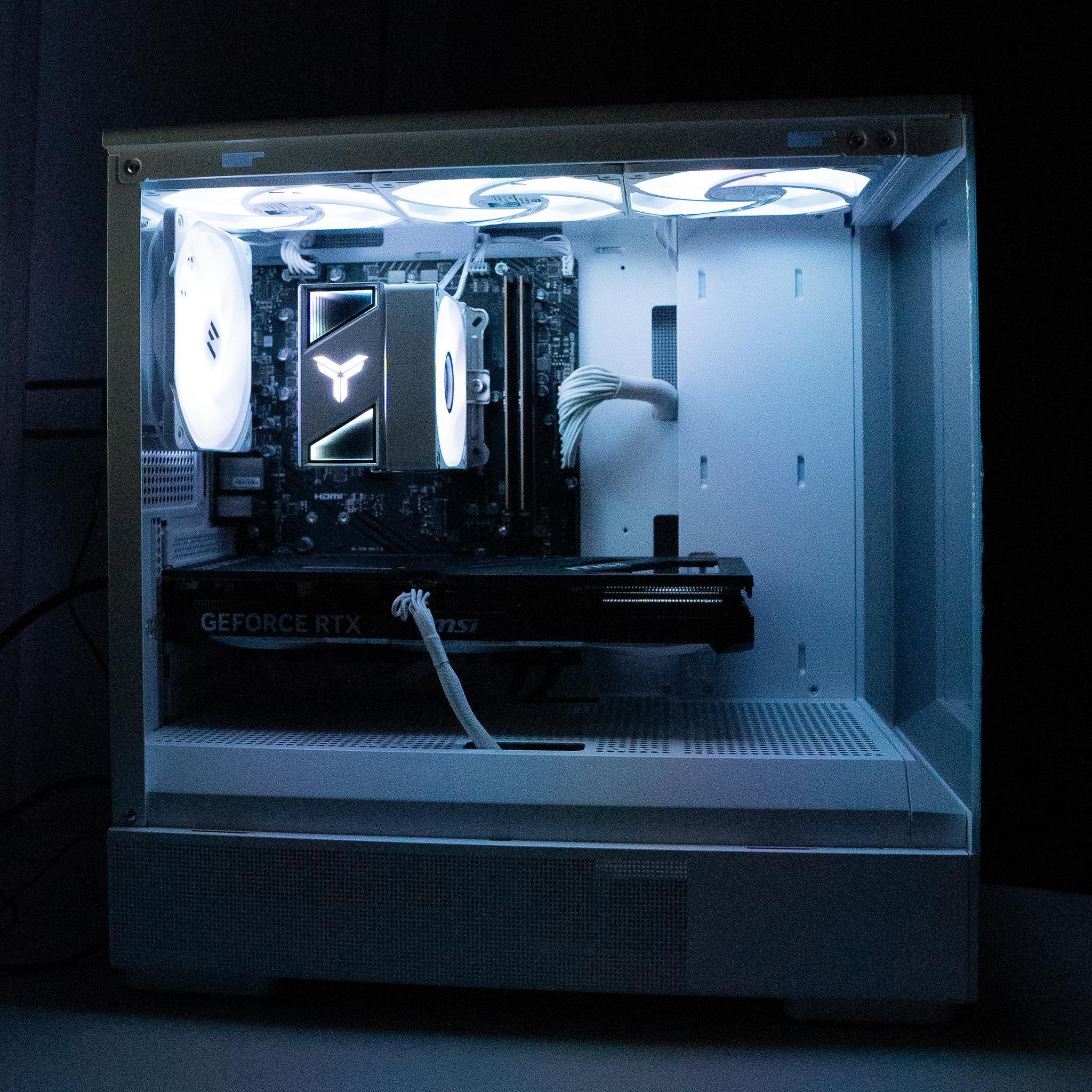 🌨🌨 | MSI RTX 4060Ti | RYZEN 5 7500F | 32GB DDR5 RAM | 1TB | Arctic Snow