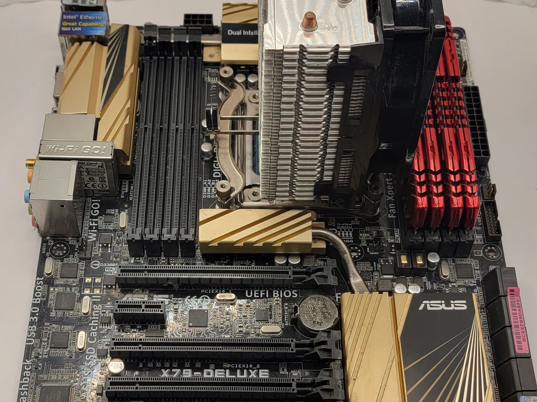 ASUS X79-Deluxe W/i7 4820K X79 ATX Motherboard DDR3