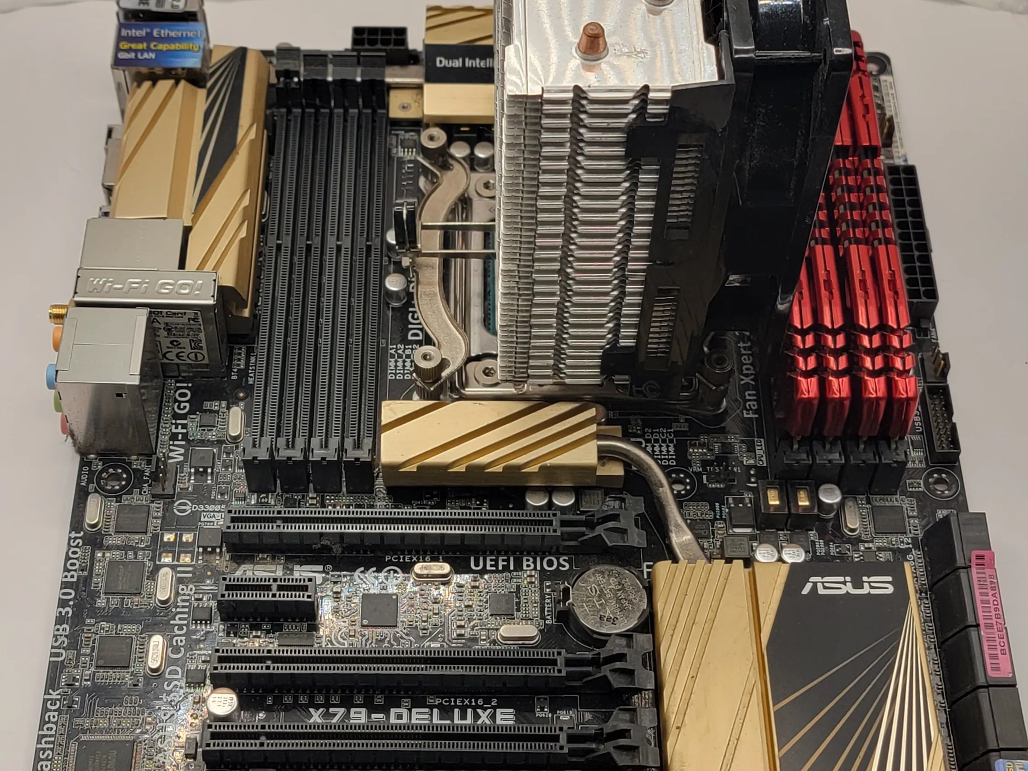 ASUS X79-Deluxe W/i7 4820K X79 ATX Motherboard DDR3