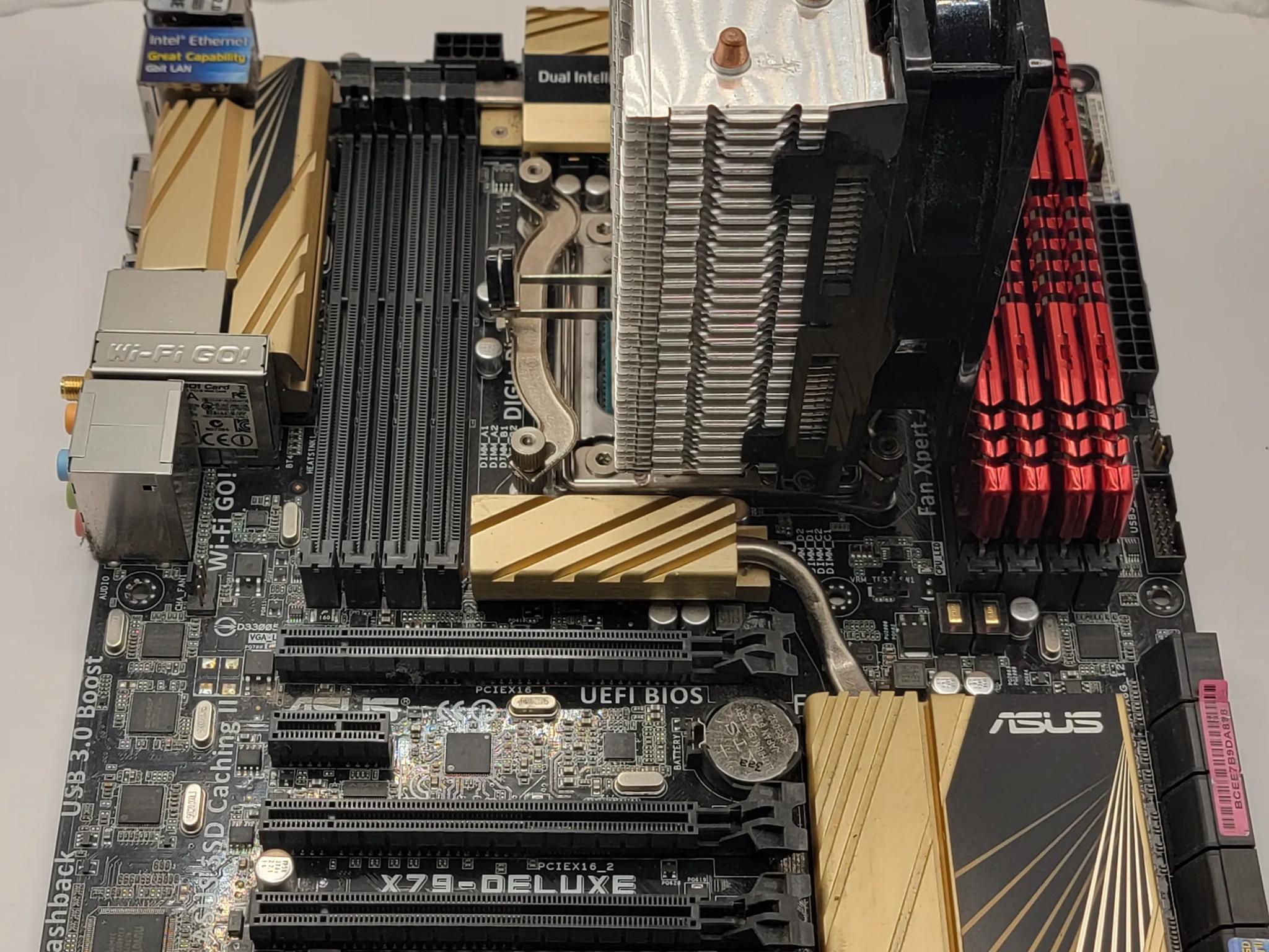 ASUS X79-Deluxe W/i7 4820K X79 ATX Motherboard DDR3