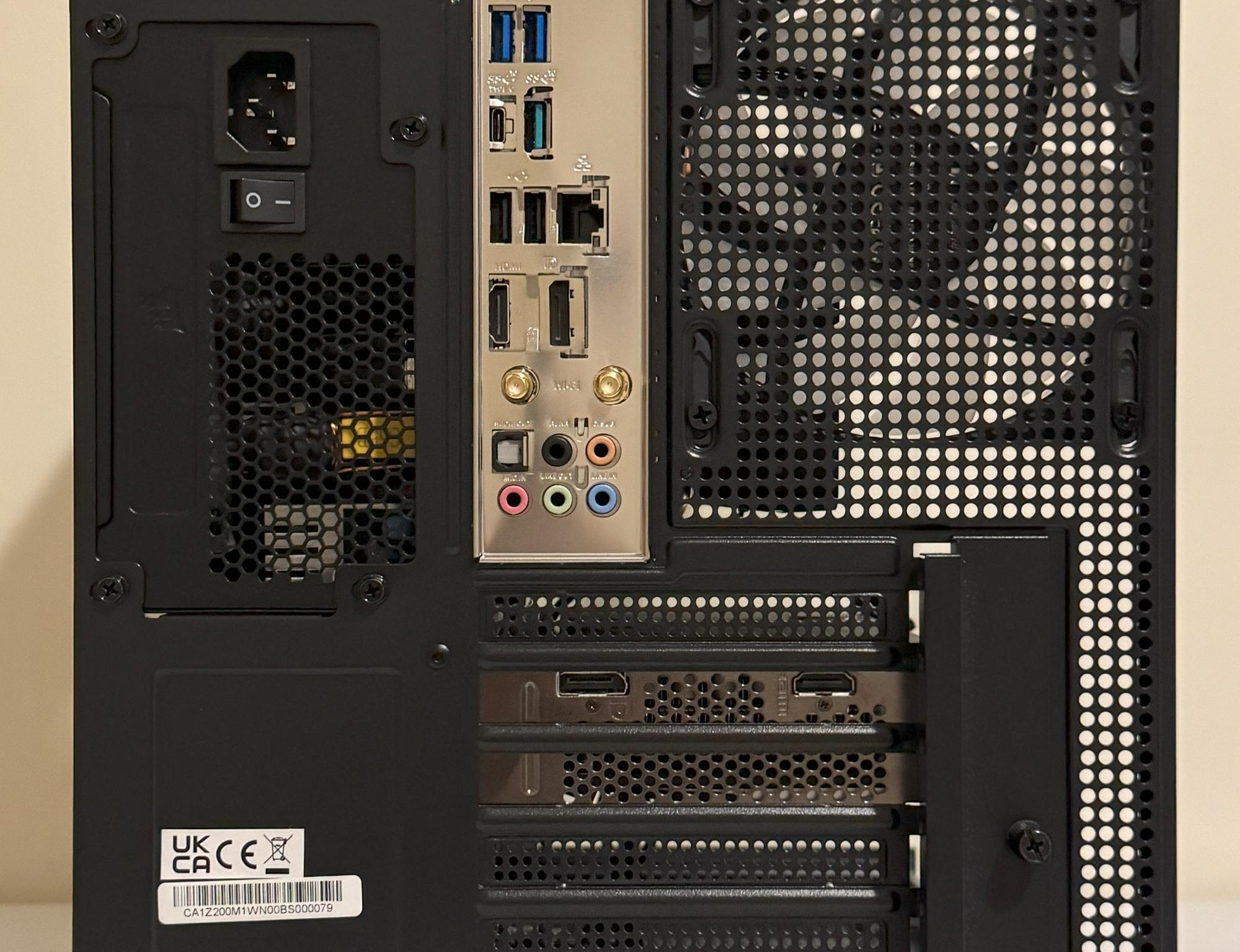 AMD Ryzen 7 5800XT 64GB DDR4 Gaming PC Radeon RX 6500 XT ASUS Prime B550-PLUS 1TB SSD Corsair 550W