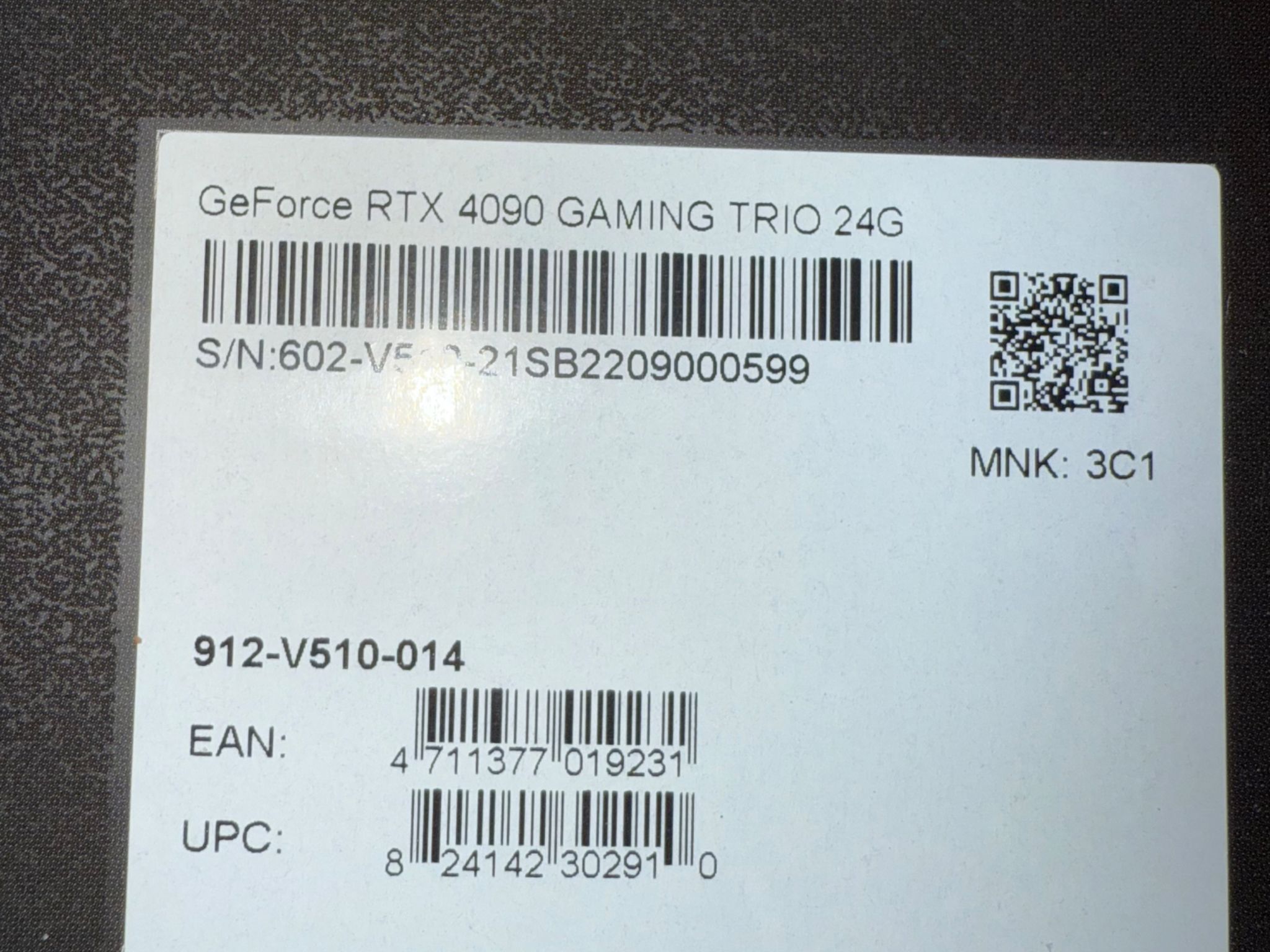 MSI RTX 4090 Gaming Trio