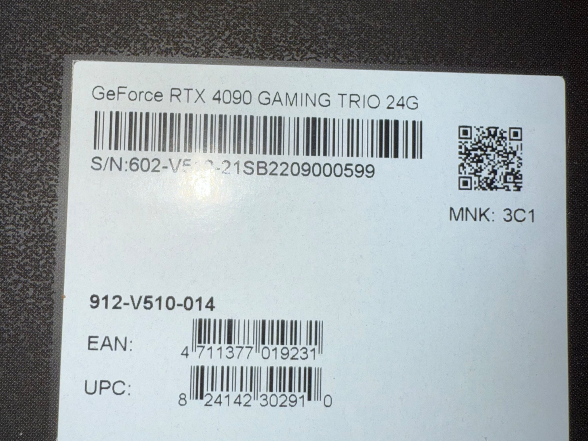 MSI RTX 4090 Gaming Trio