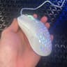 White RAIKU G701 Wired Gaming Mouse - RGB