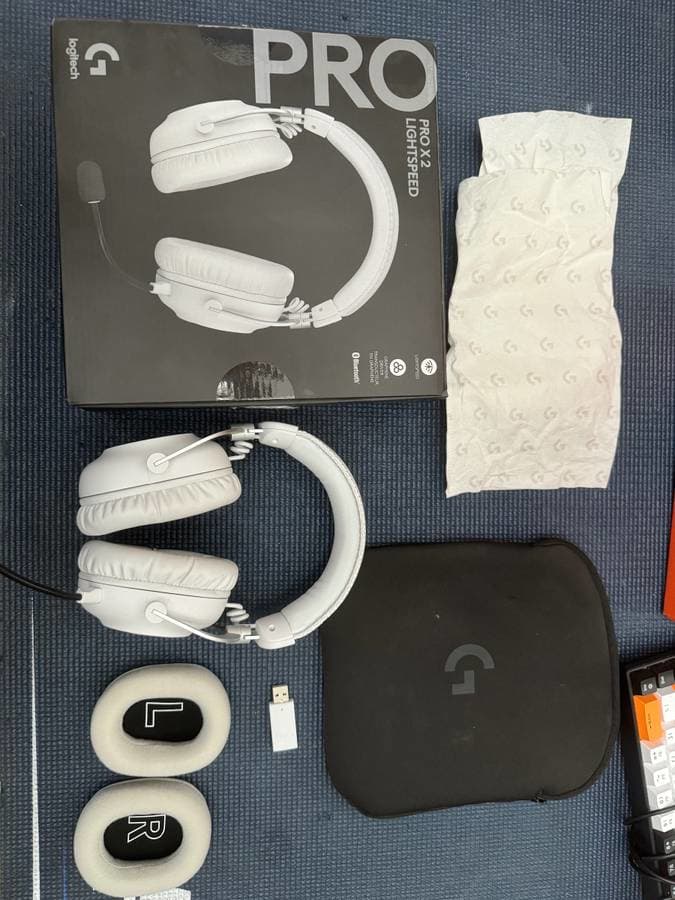 Logitech G PRO X 2 Wireless Gaming Headset with 50mm Graphene Drivers