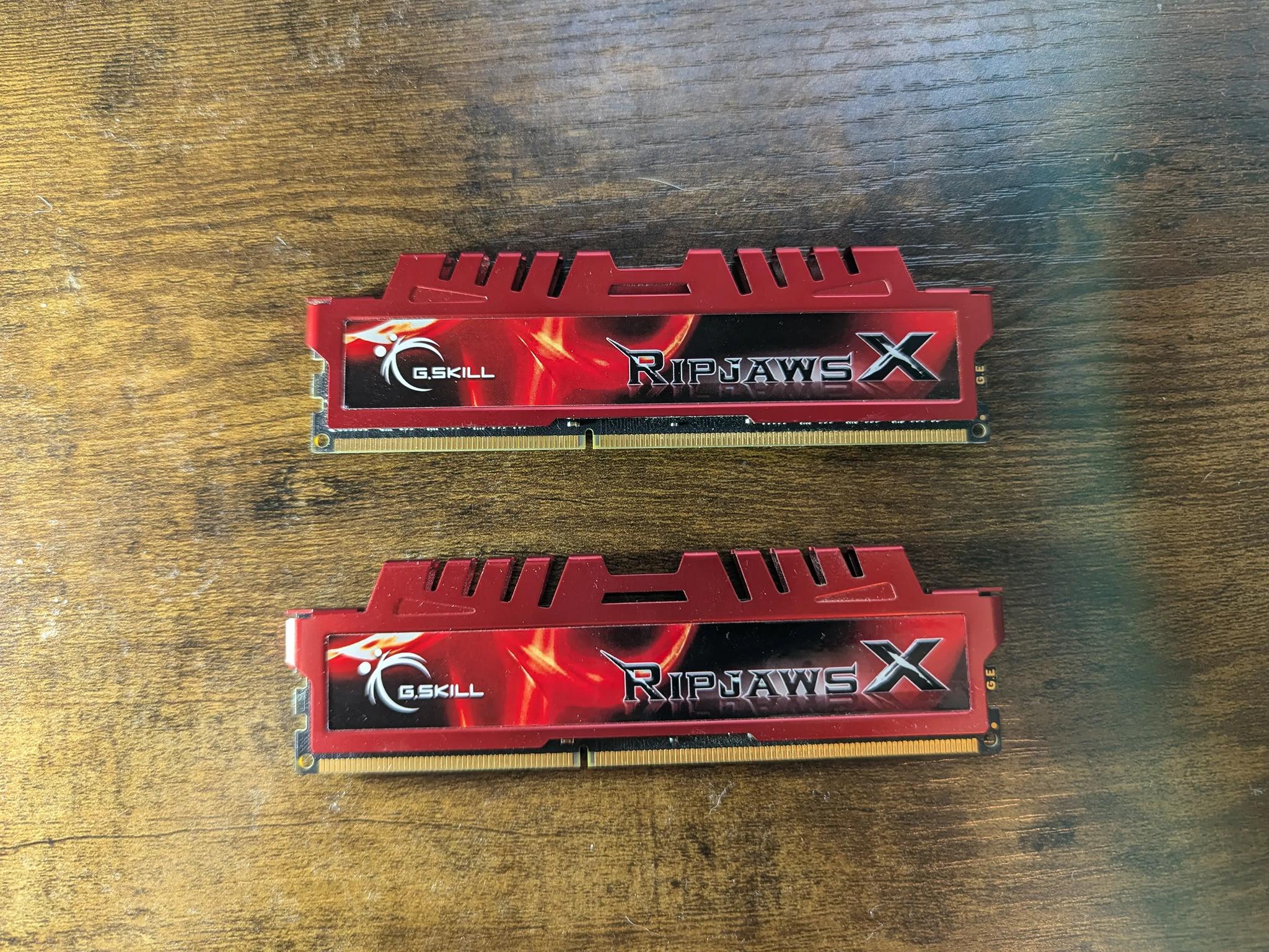 USED G.Skill Ripjaws 8G Ram 2133 MHz