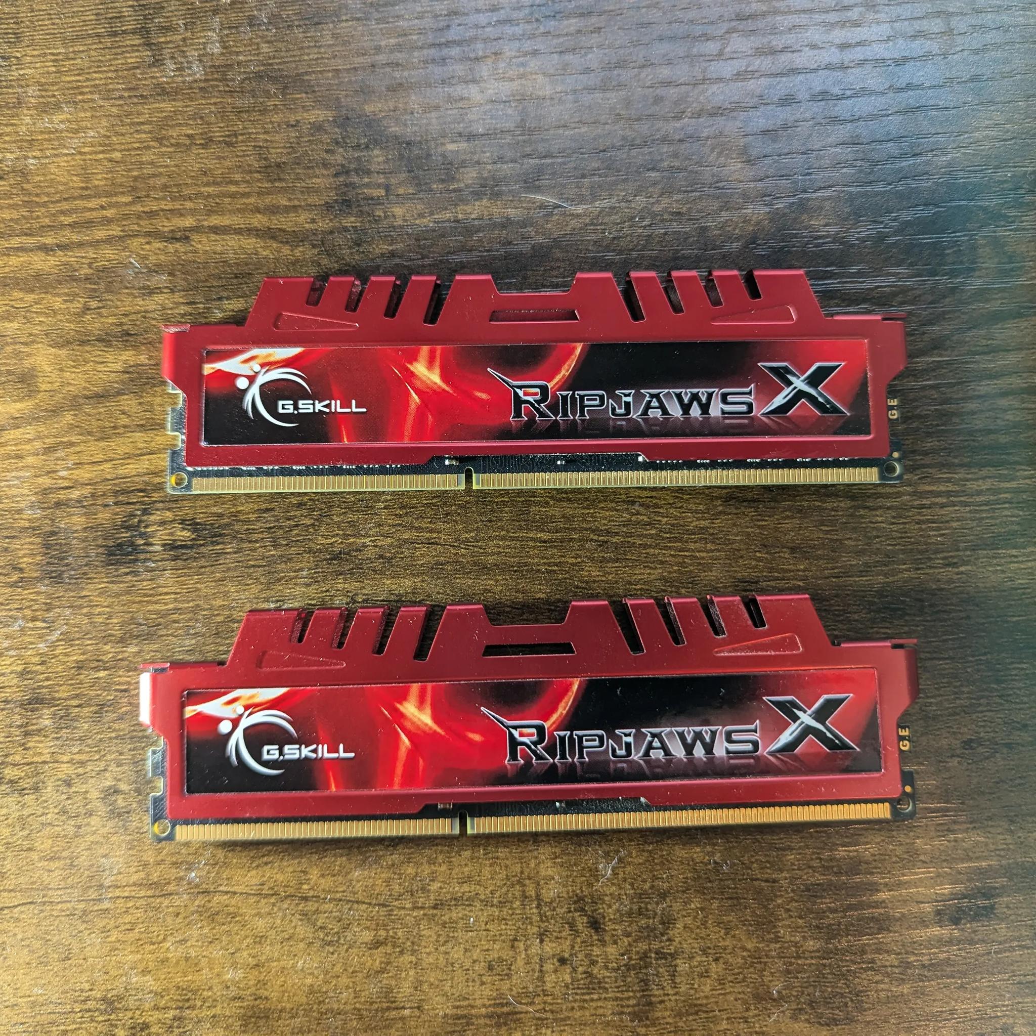 USED G.Skill Ripjaws 8G Ram 2133 MHz