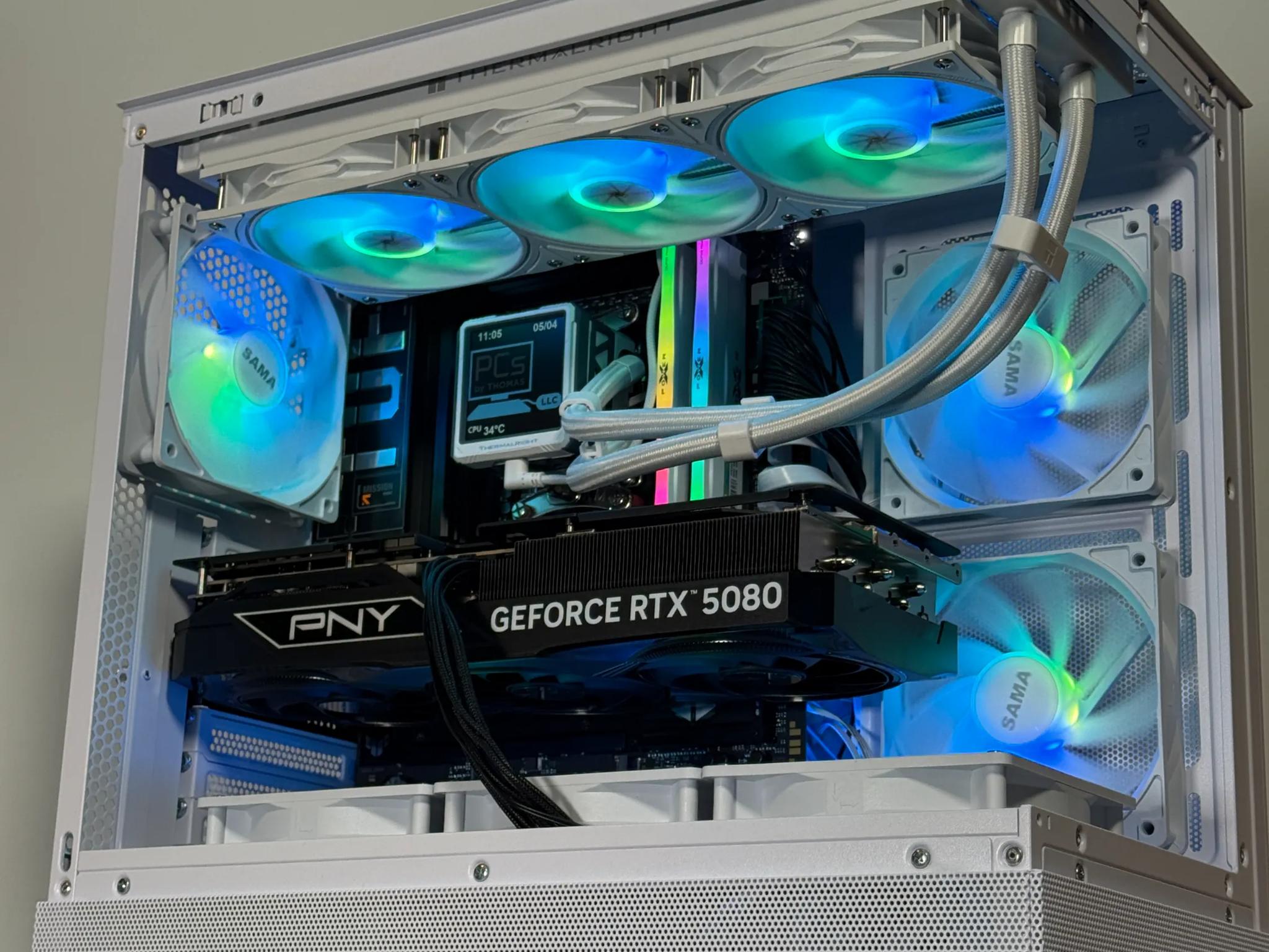 RTX 5080 Ryzen 9950x Workstation Powerhouse