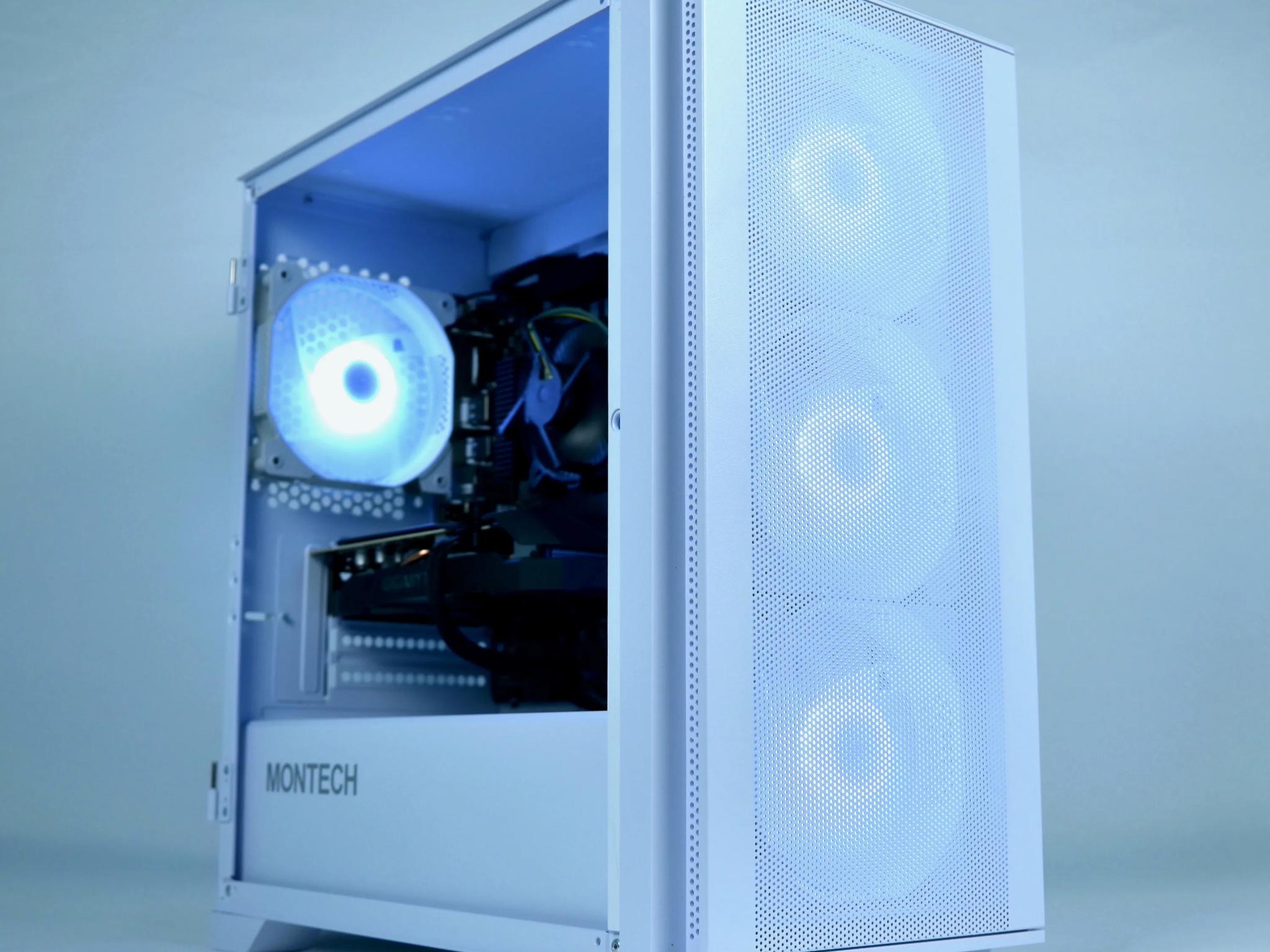 GREAT VALUE 1080p Streaming/Gaming PC | RX 6600, Ryzen 5 3600, 1TB SSD | Forge ⚔️Gladiator⚔️ 3 - (W)