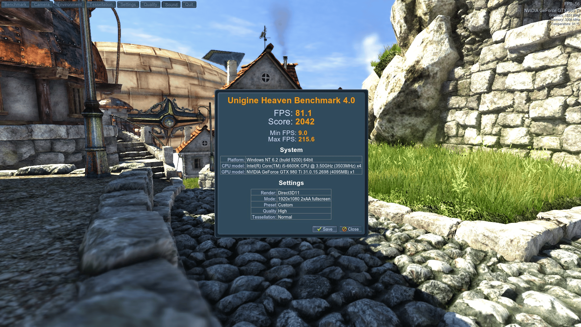 EVGA Nvidia GTX 980TI Hybrid
