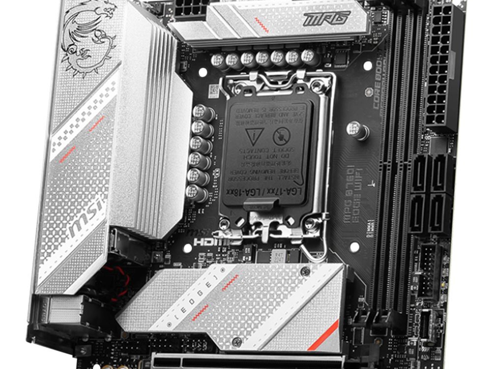 MSI B760I MPG Edge WiFi Intel LGA 1700 Mini-ITX Motherboard