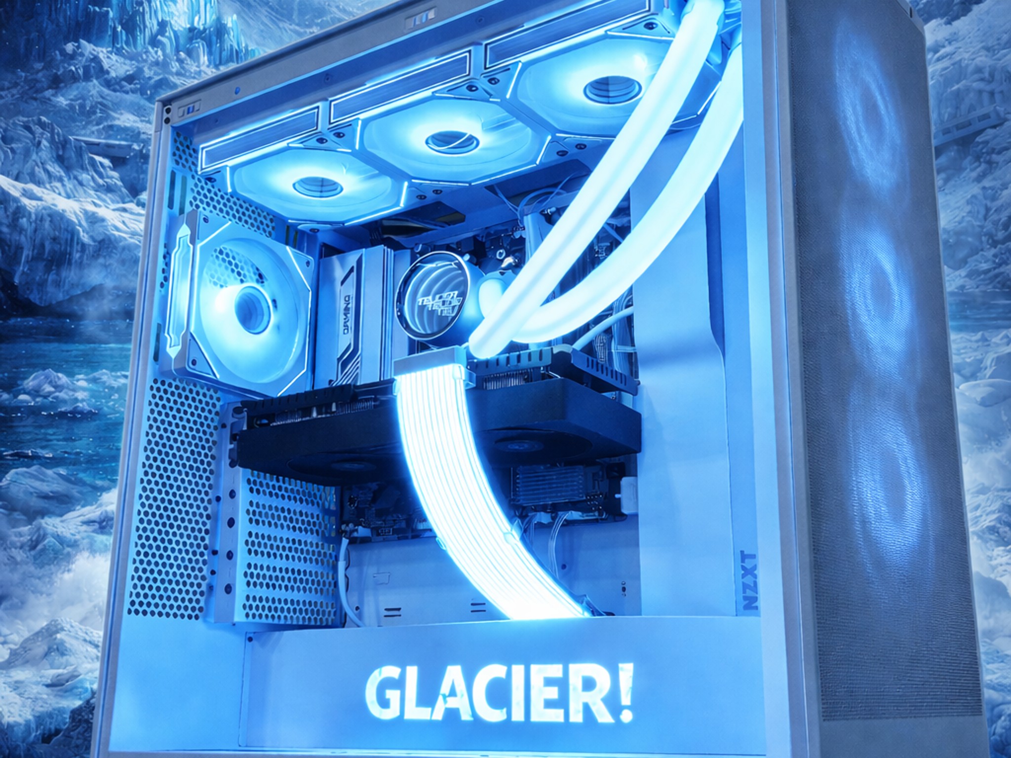 Glacier!🧊 8700F | 3070 | 16GB DDR5 | 1TB Gen4 NVMe