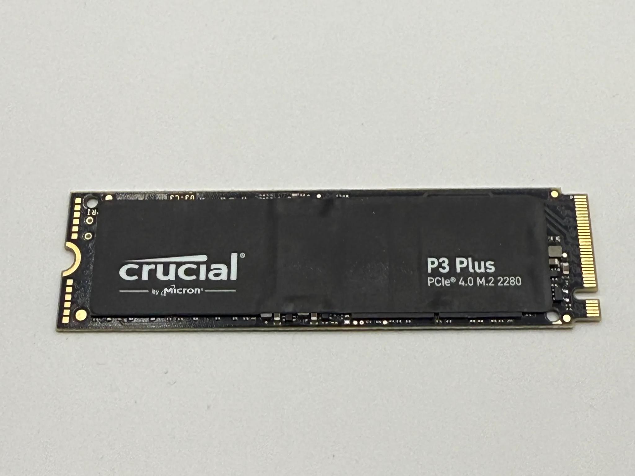 Crucial P3 Plus 2TB Gen 4 NVMe M.2 SSD