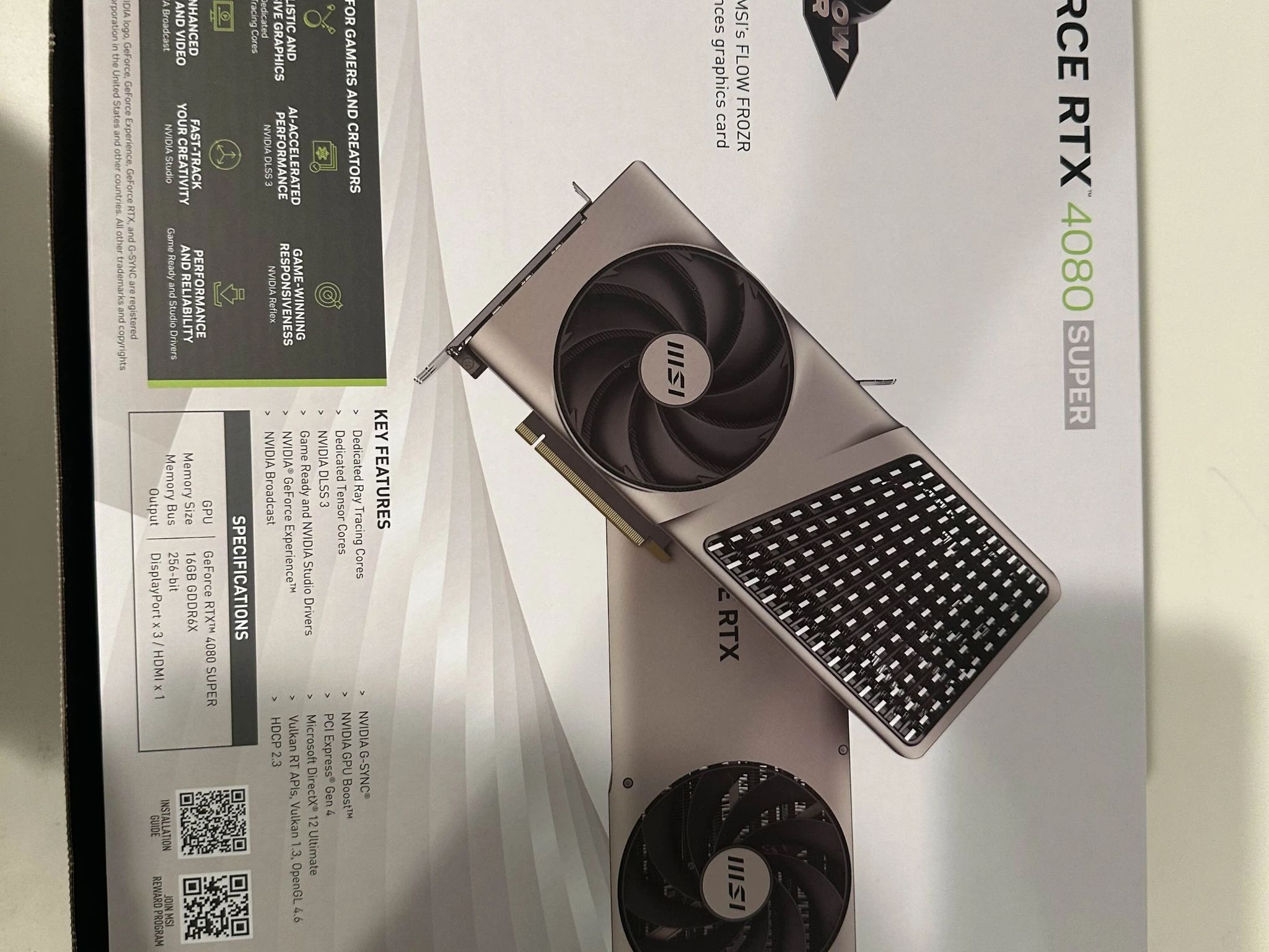 MSI EXPERT RTX 4080 SUPER