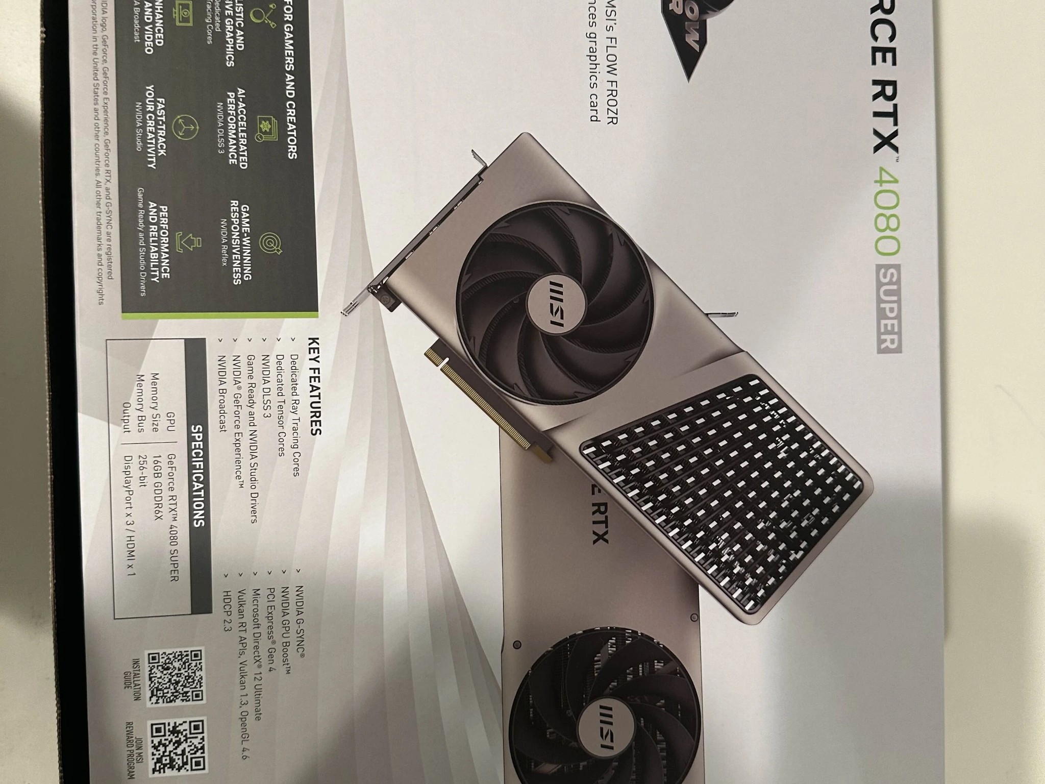 MSI EXPERT RTX 4080 SUPER