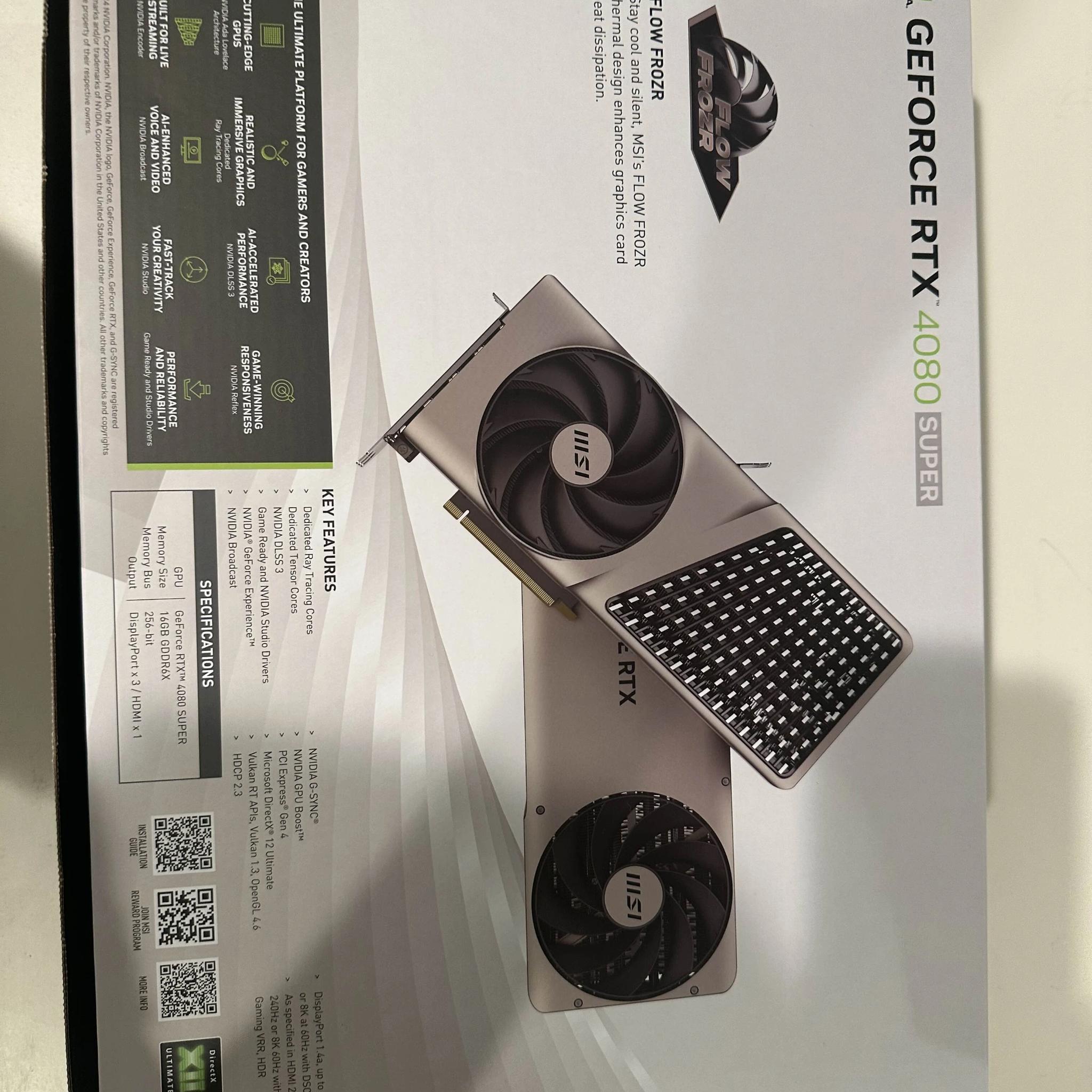MSI EXPERT RTX 4080 SUPER