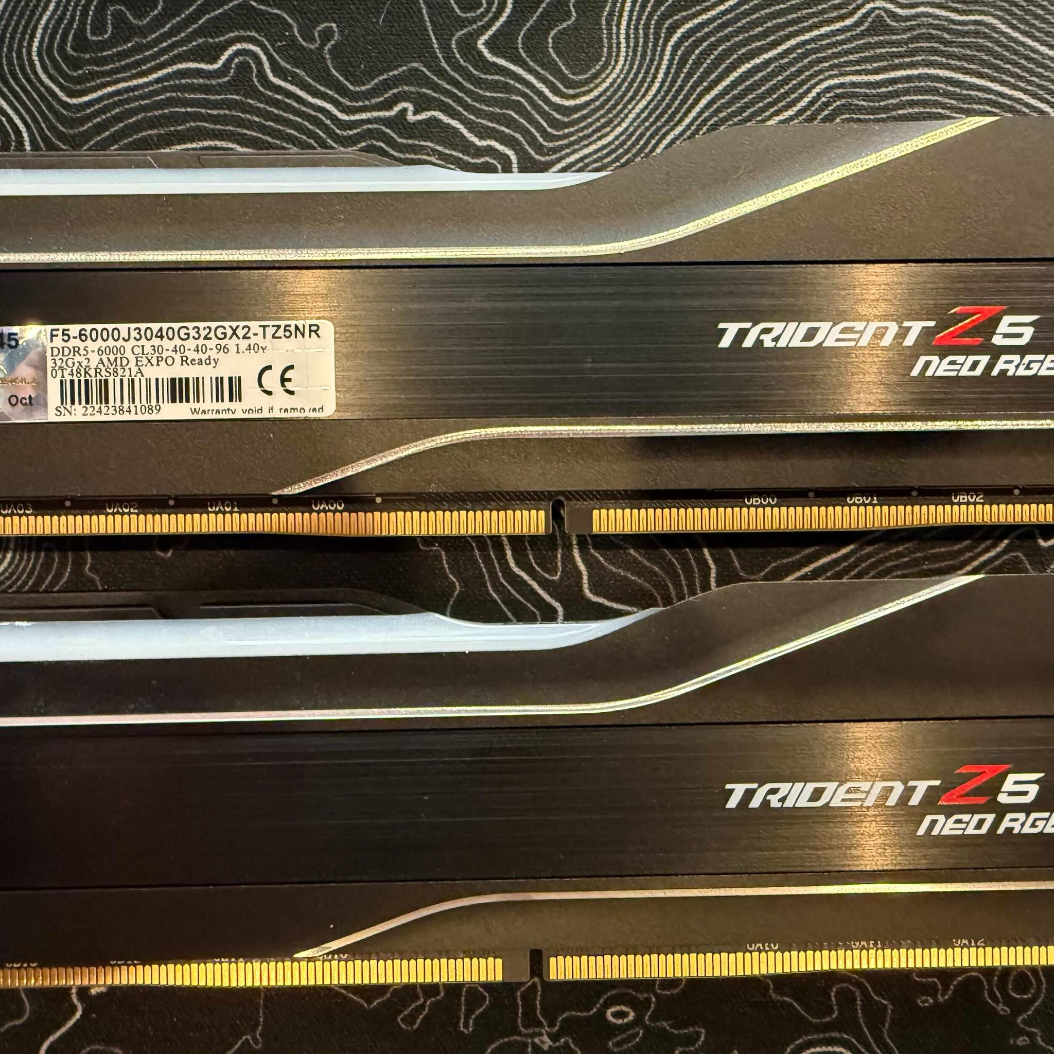 G.Skill Trident Z5 Neo RGB DDR5-6000 32GBx2 CL30
