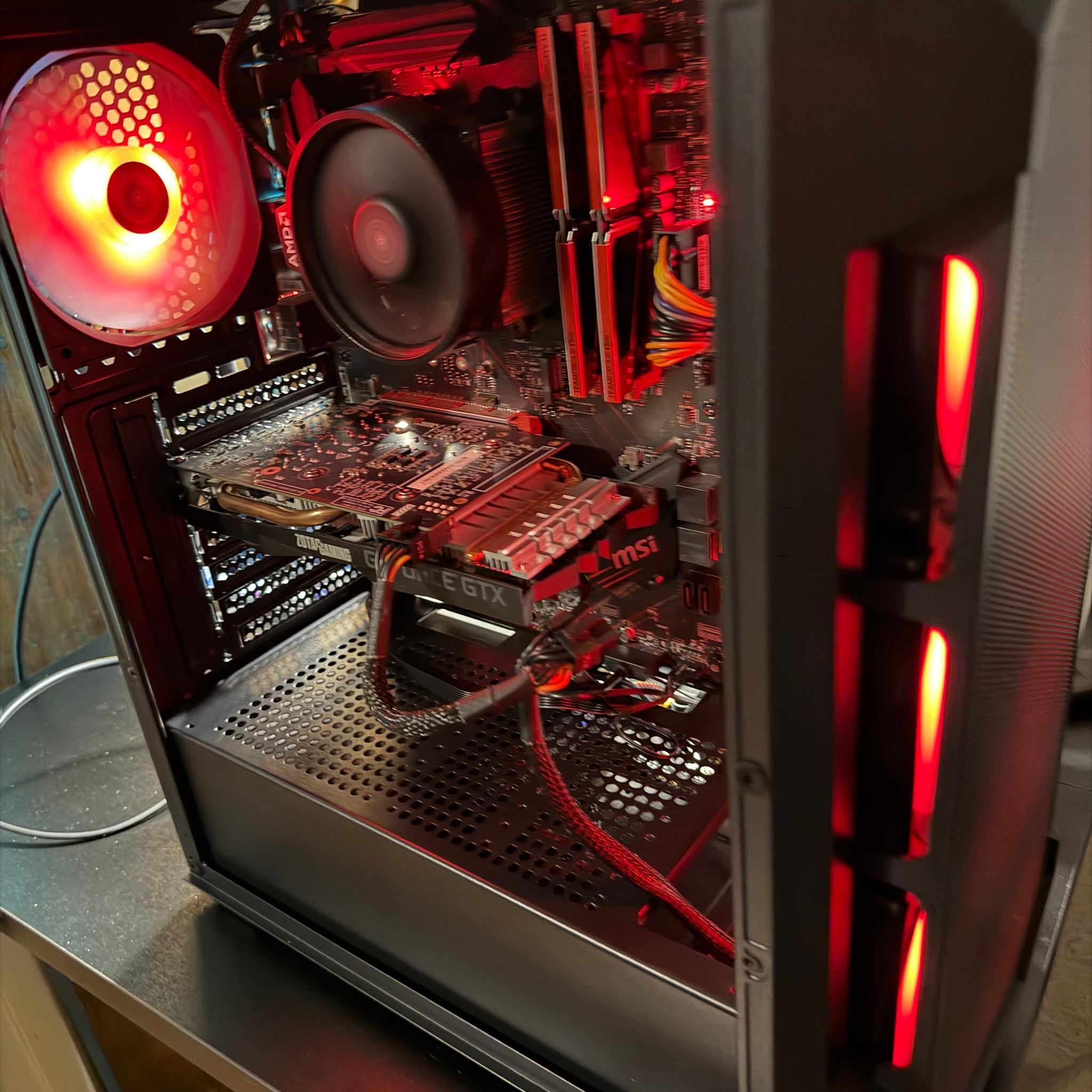 GeForce GTX 1660 Custom Gaming PC - Ryzen 5 2600X