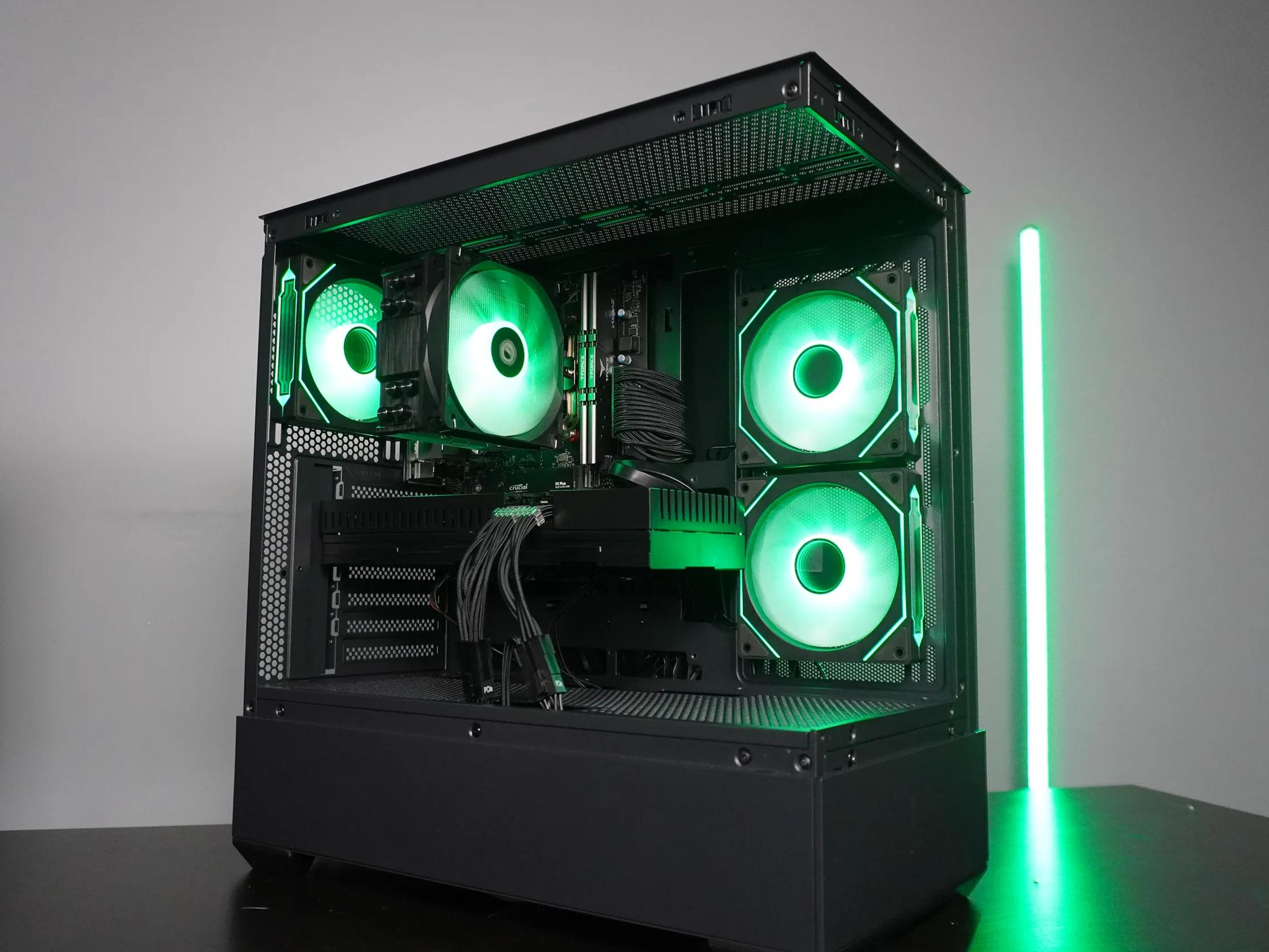 🖤Stealth🖤 1440p/1080p Value for 💲 PC |  🧡RX 5700XT 🧡Ryzen 5 5600 | 16GB RAM 💪| 1TB NVME 🔥