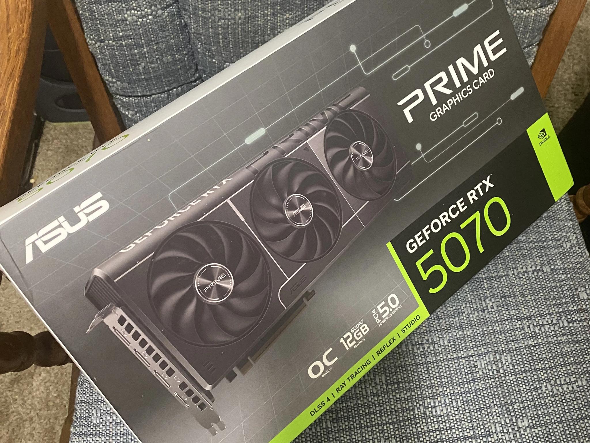 ASUS PRIME GeForce RTX 5070 OC Edition