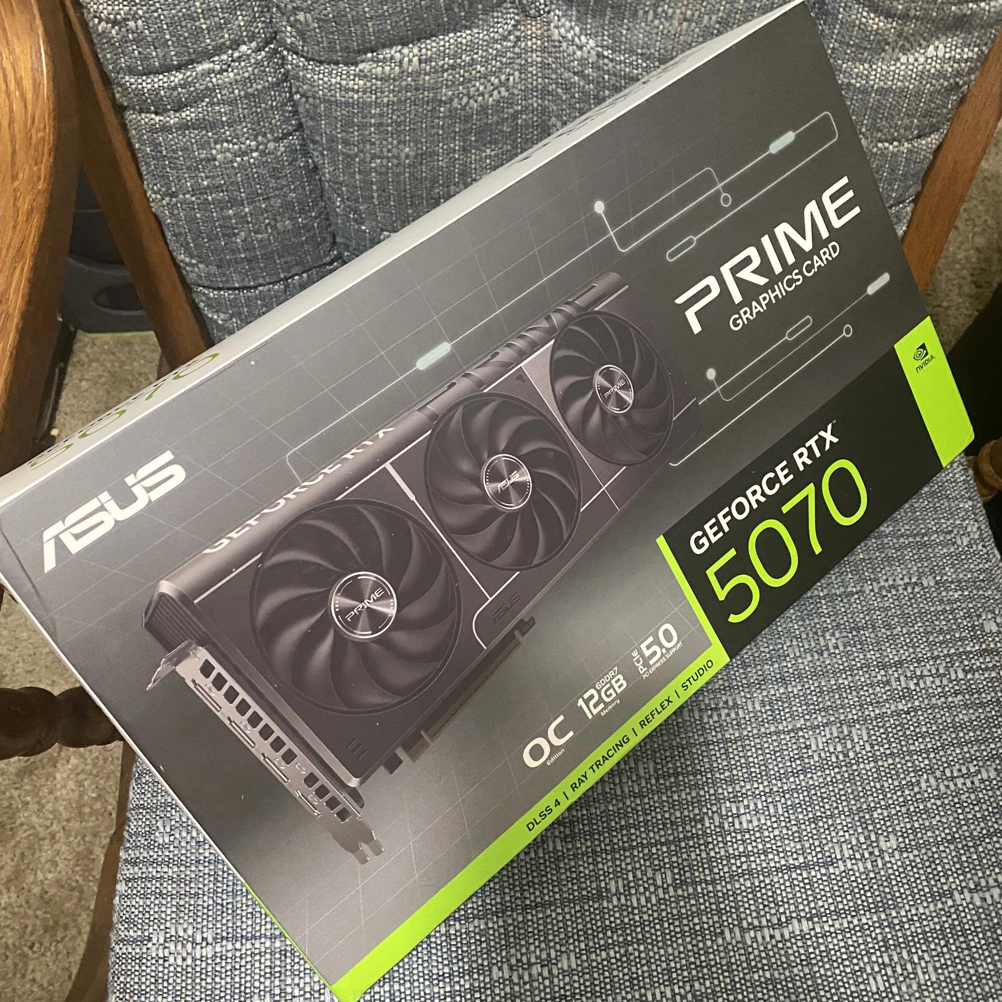 ASUS PRIME GeForce RTX 5070 OC Edition