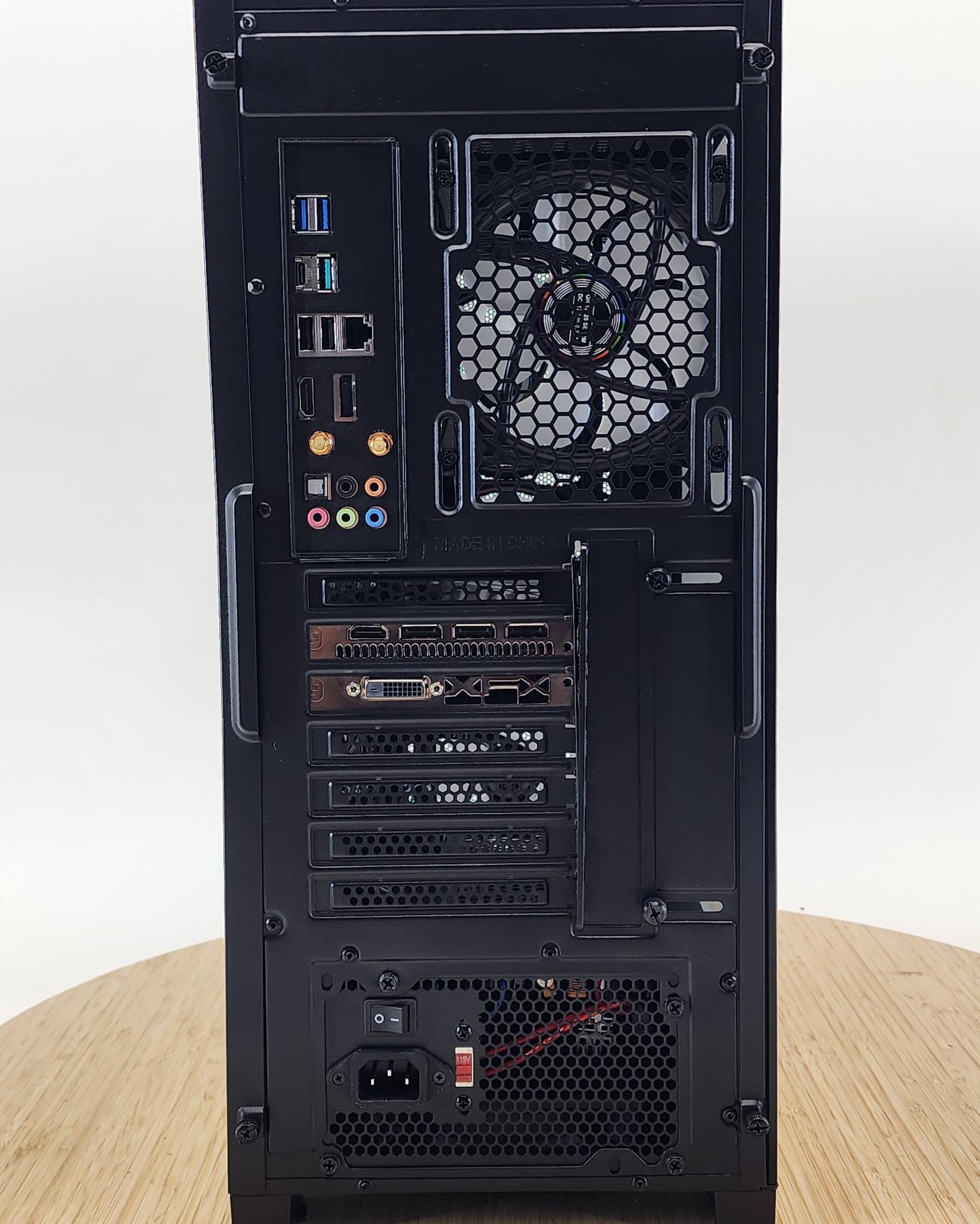 Gaming PC Ryzen 5 5600X 16GB RAM 256GB SSD RX 580 8GB Windows 11 Computer