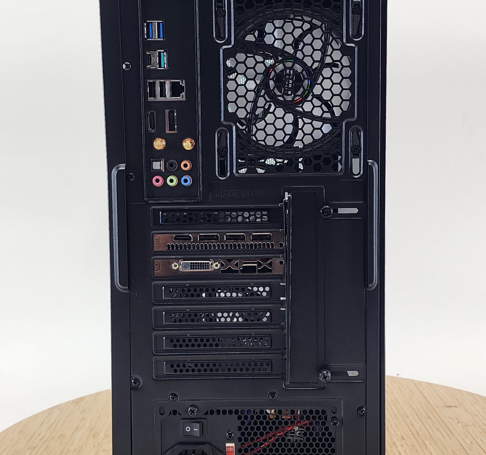 Gaming PC Ryzen 5 5600X 16GB RAM 256GB SSD RX 580 8GB Windows 11 Computer