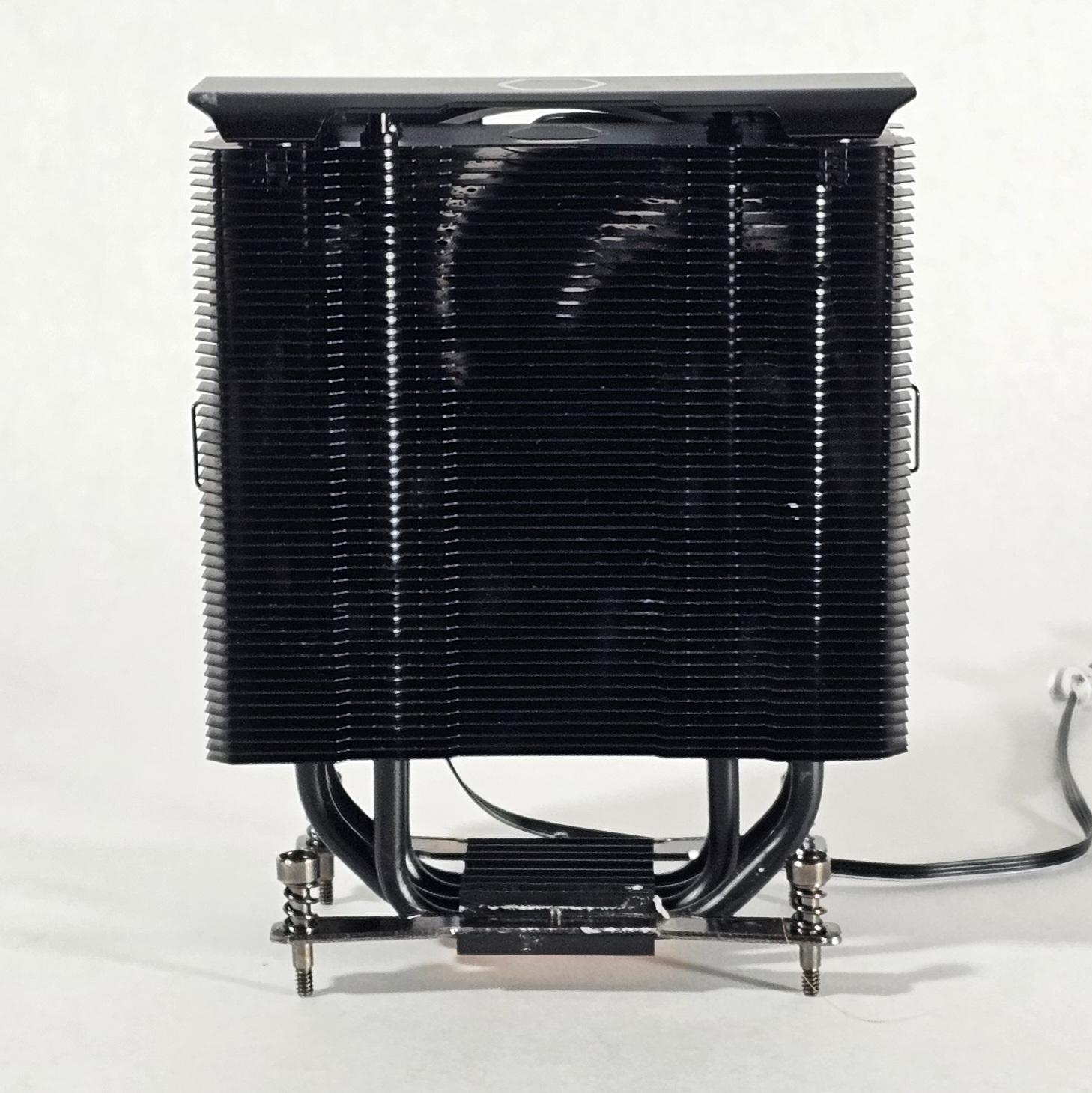 CPU Air Cooler with Copper Heat Pipes and Black Shroud for AMD AM5