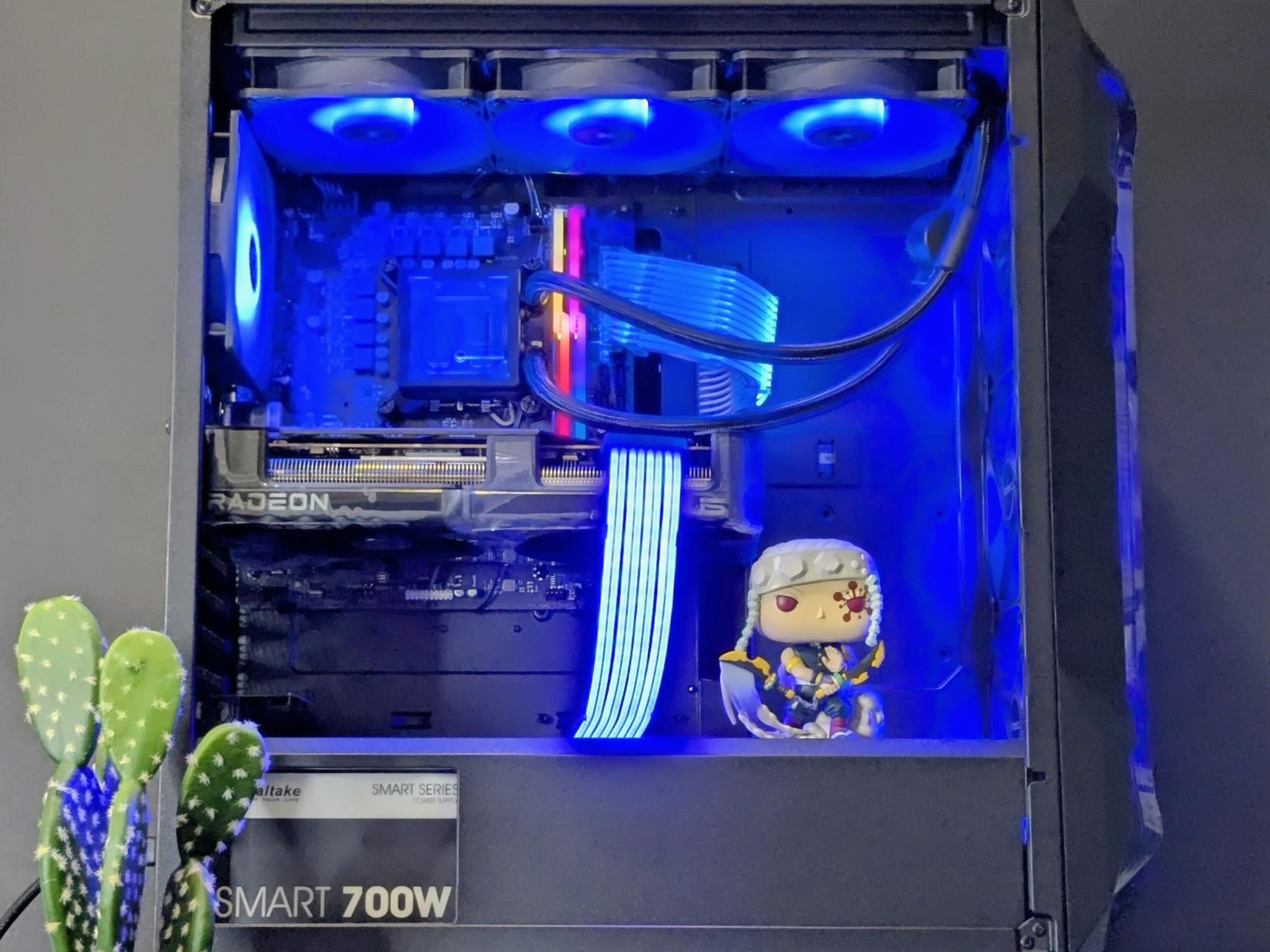 🔥Demon Slayer/Dark Flux🔥⚫️RX 7800XT⚫️I5-12600K⚫️32GB Warhawk RAM⚫️1TB NVMe SSD⚫️Windows 11